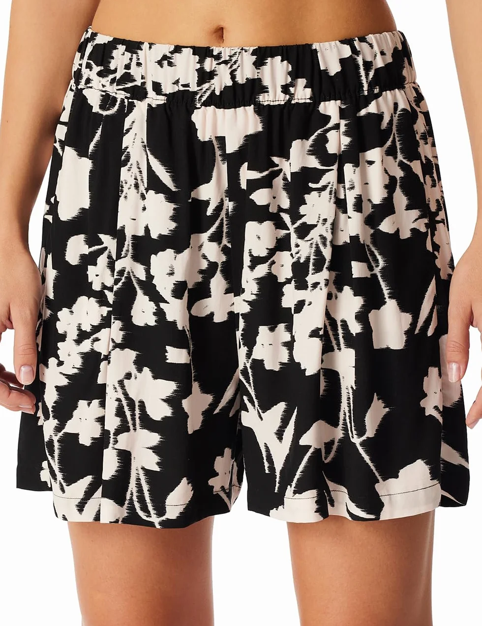 Schiesser Dolna część od piżamy Kobiety Schiesser Damen Schlafhose Kurz Webhose - Mix + Relax