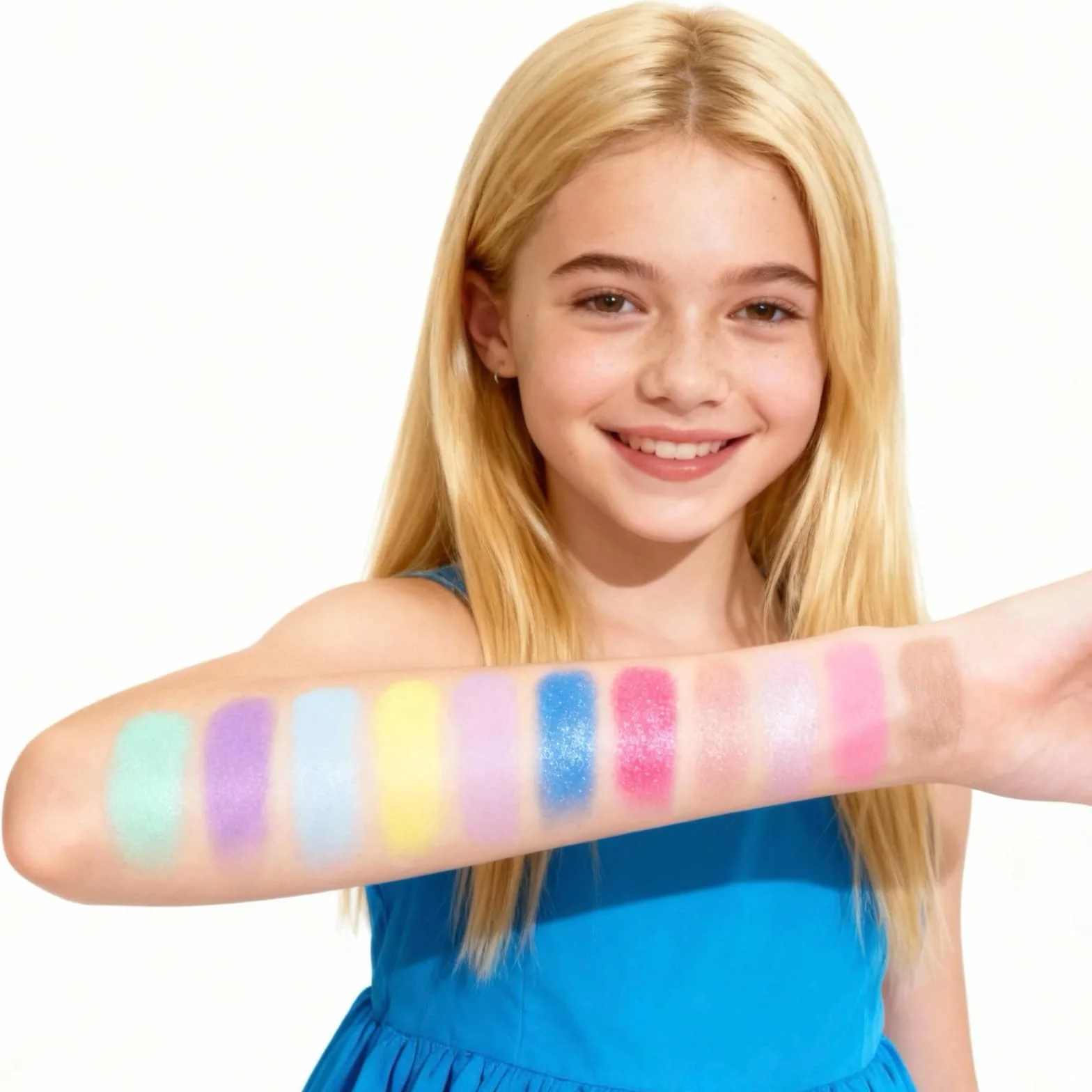 Alice in Wonderland Paleta Cieni 55 Kolorów z Lustrem