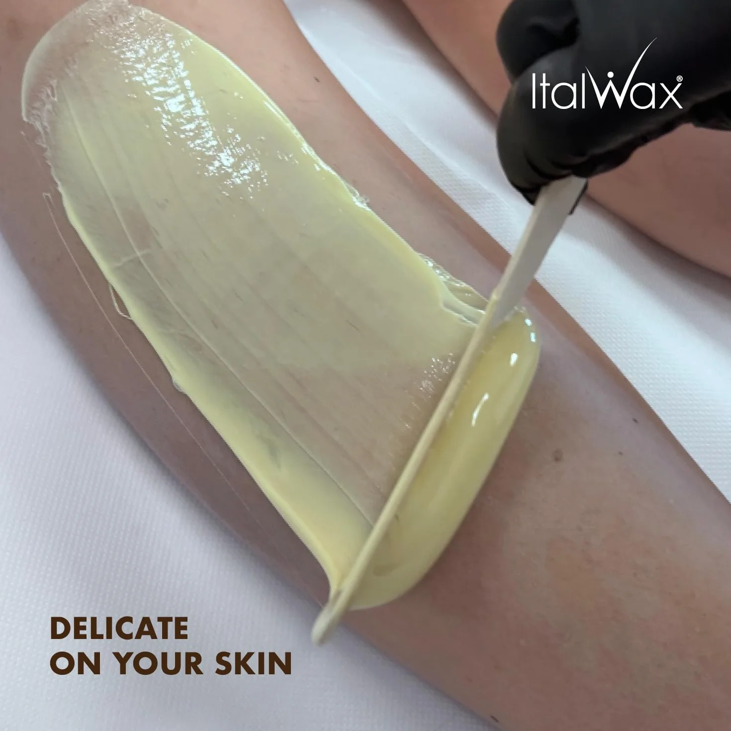 Italwax Płyn twardy wosk biały czekoladowy 1 kg