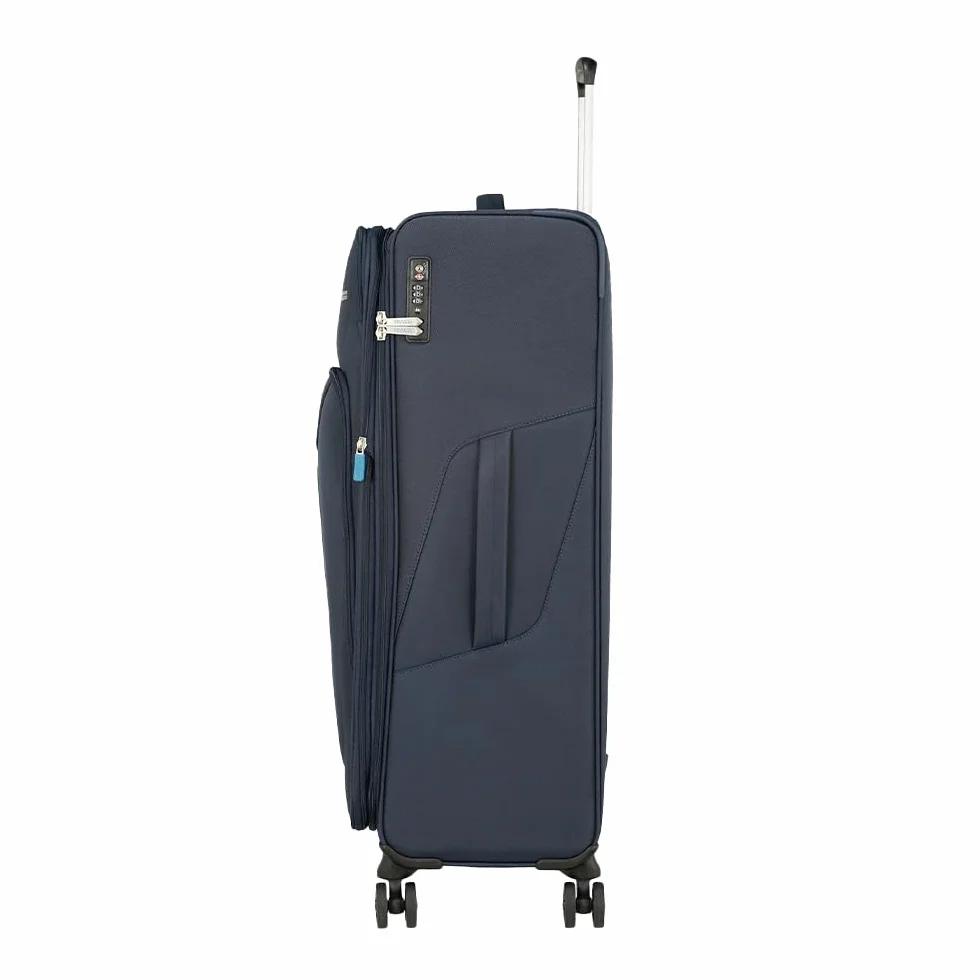 American Tour Master Summerfunk Suitcase, Blue (Navy), 79 cm, 119 litrów