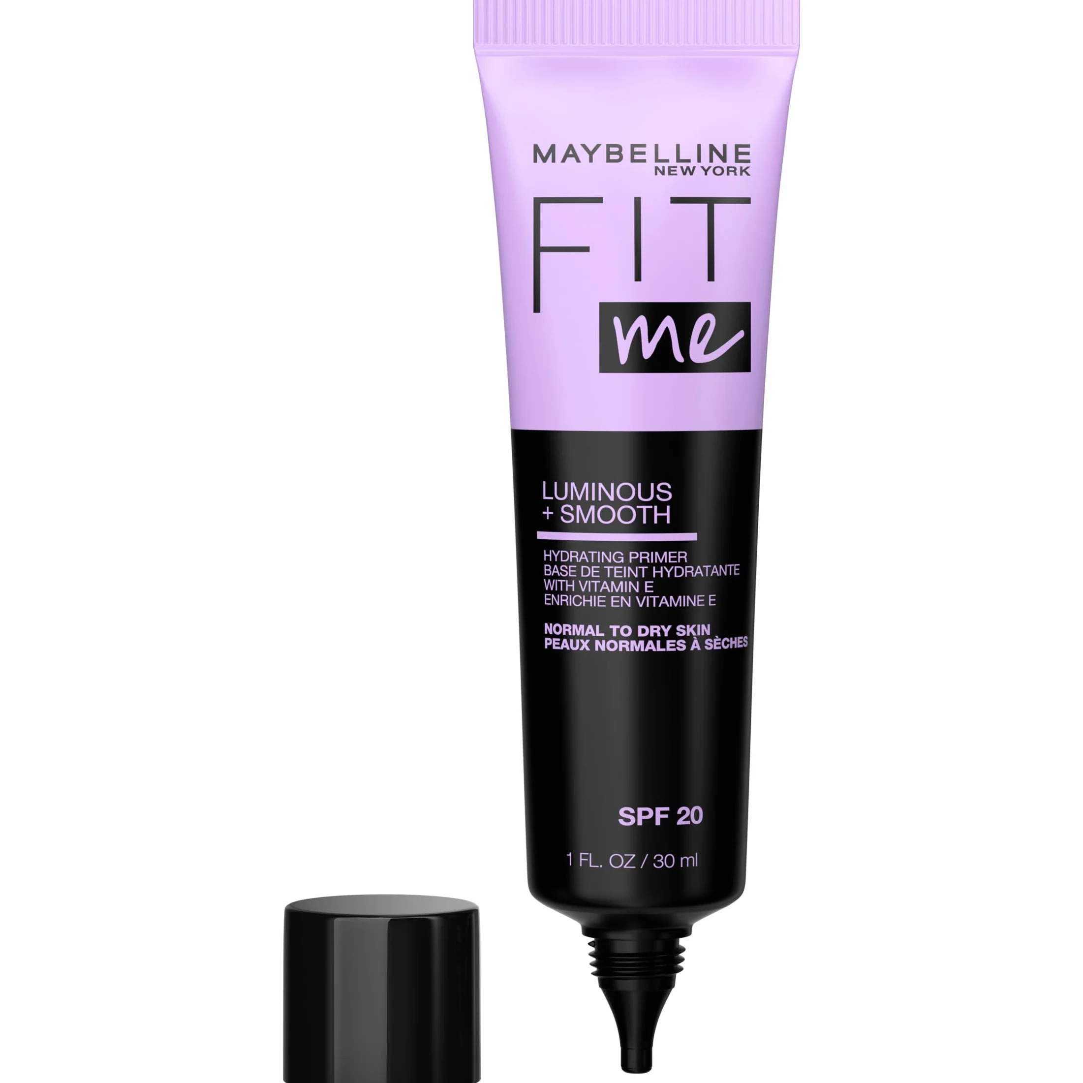 Maybelline Fit Me świecący i gładki podkład SPF 20 – skóra normalna do suchej