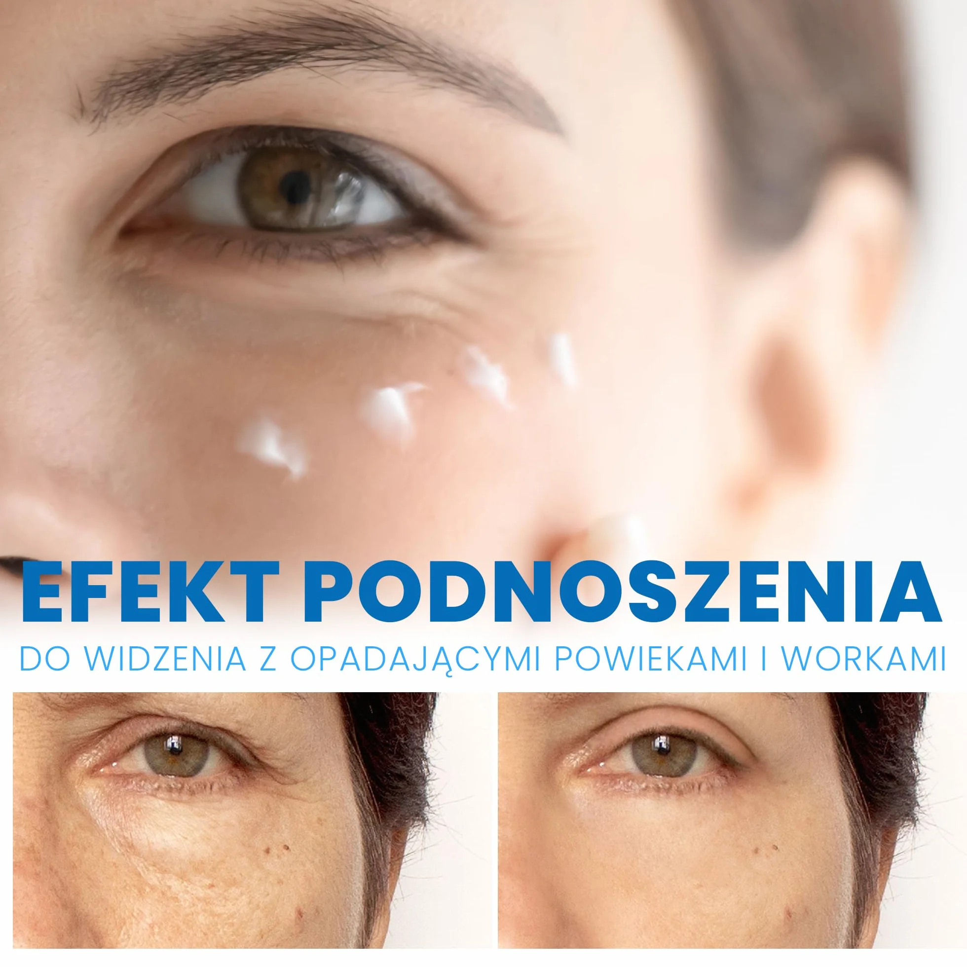 Serum do oczu z kwasem hialuronowym, Argireline i witaminą C 30 ml