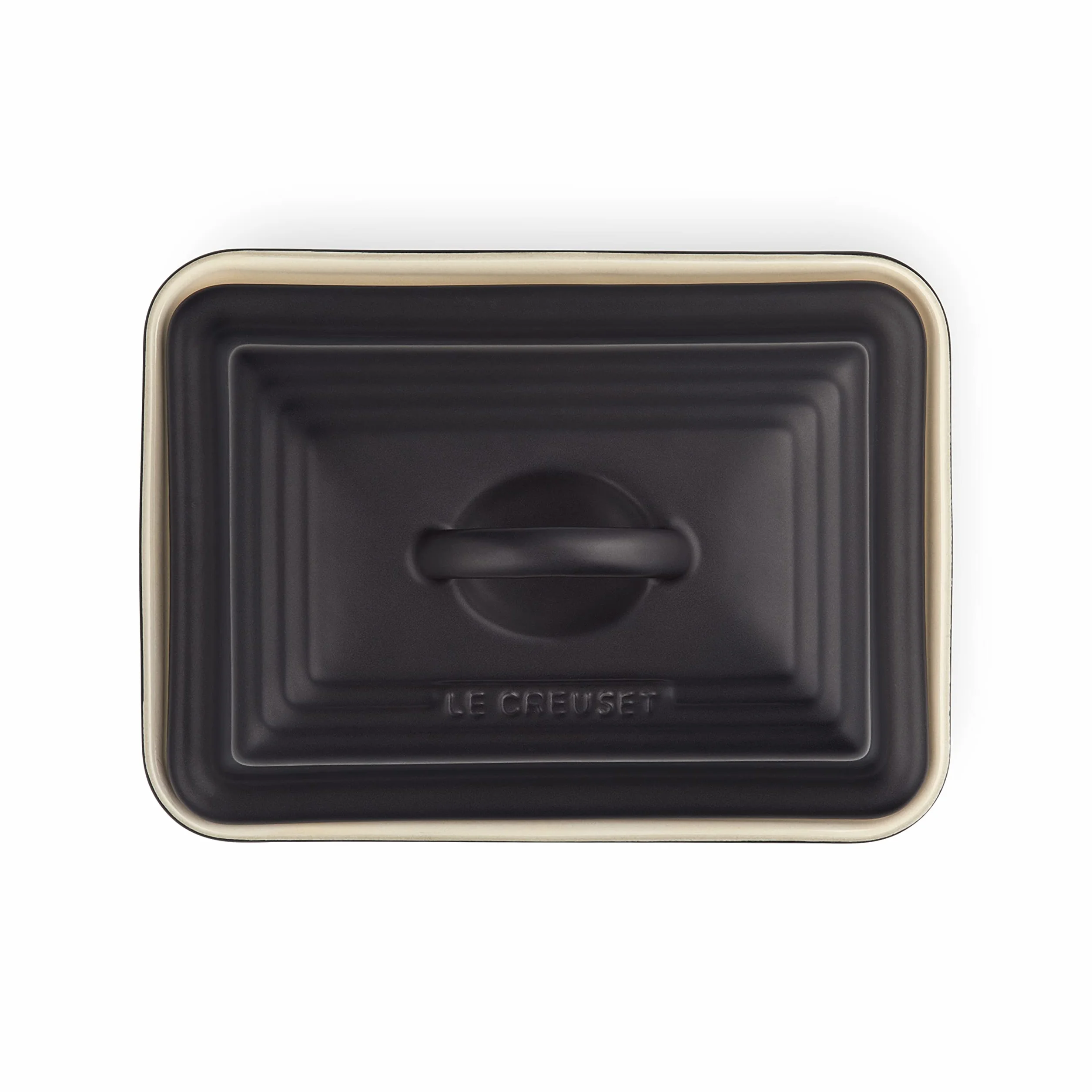 Le Creuset Maselniczka kamionka, 900 g, 17 x 12,5 x 9 cm, czarna matowa