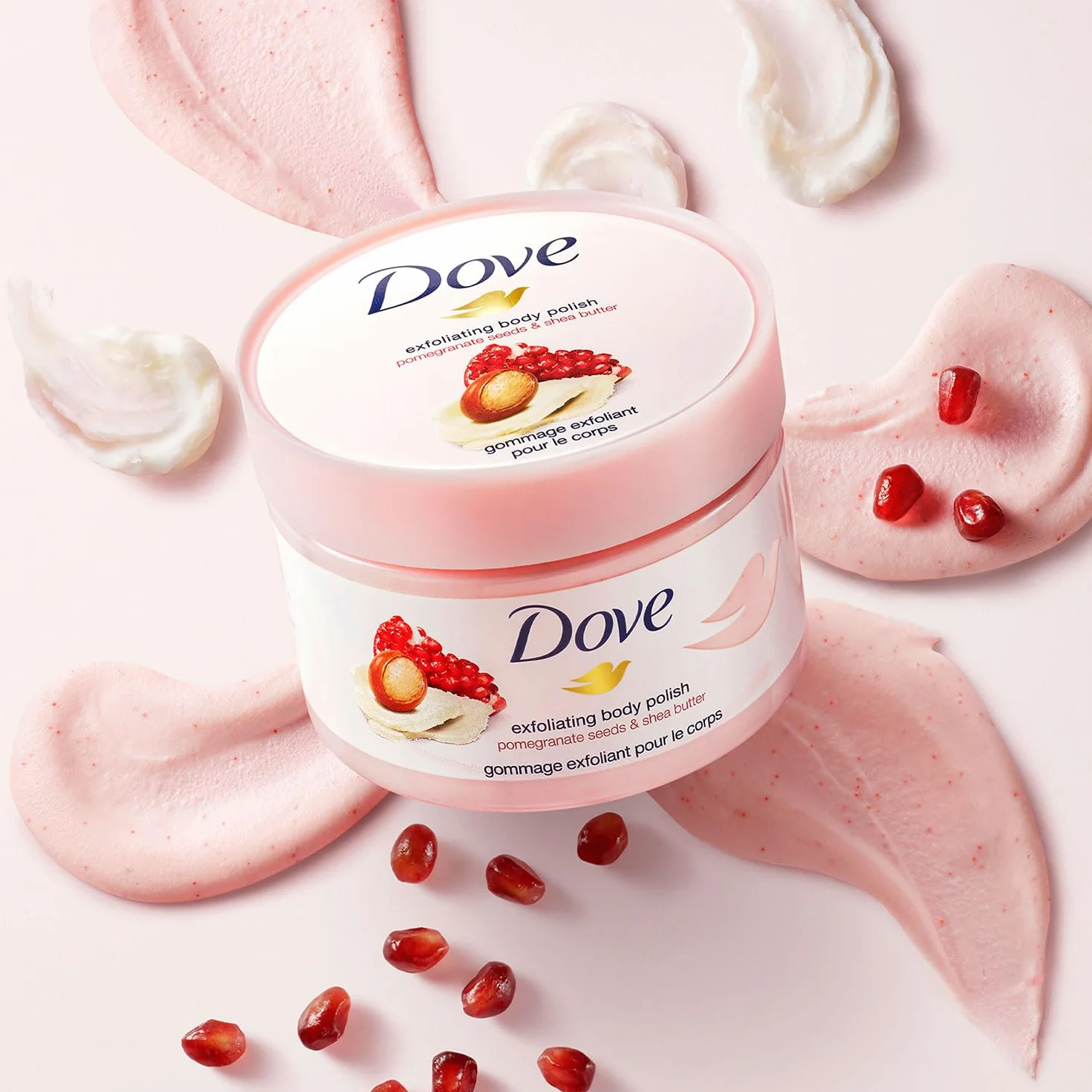 Dove Peeling do ciała Granat