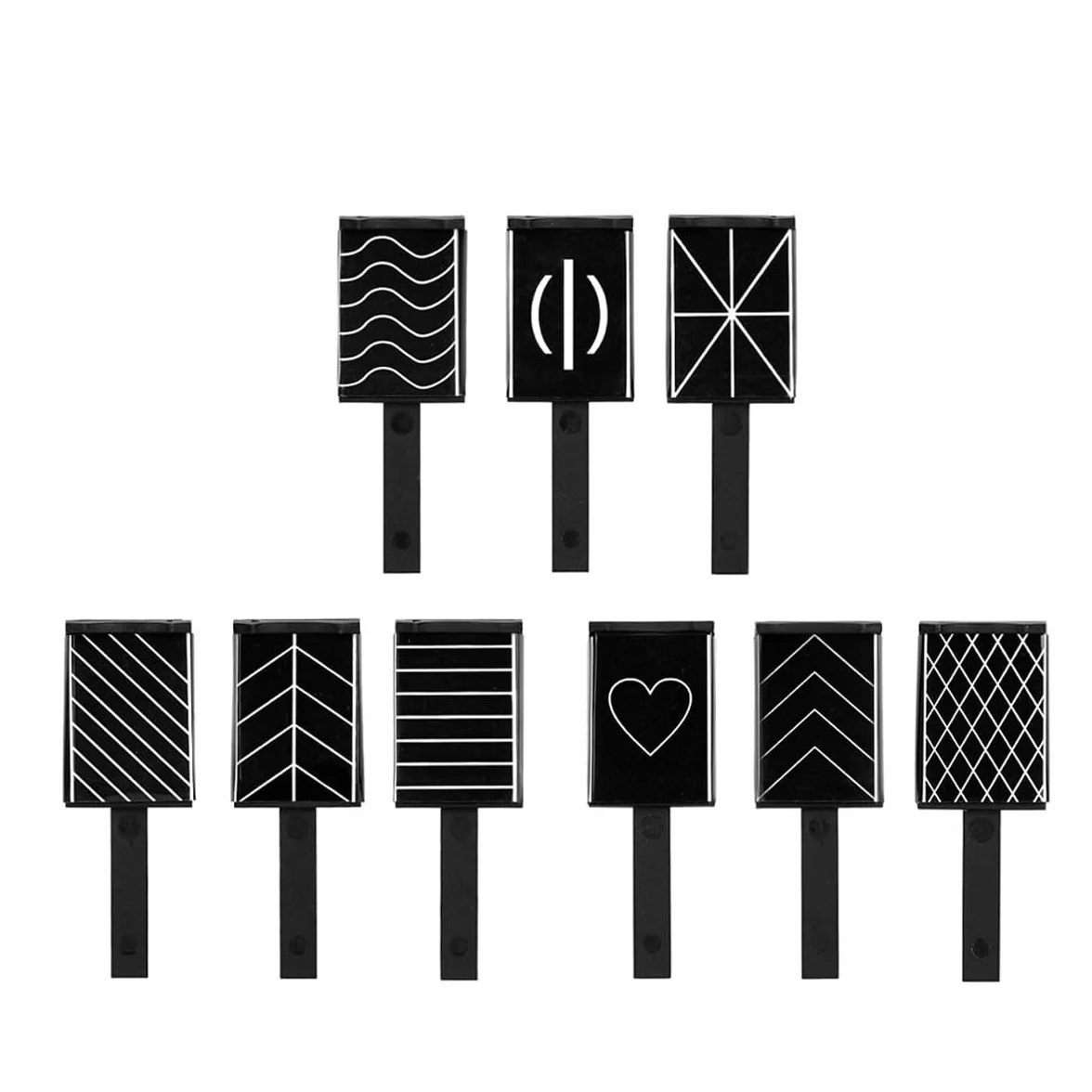 Cat Eye Zestaw magnesów 14 sztuk Nail Art Tools Magnetic Pen Gel lakier do paznokci pręt magnetyczny