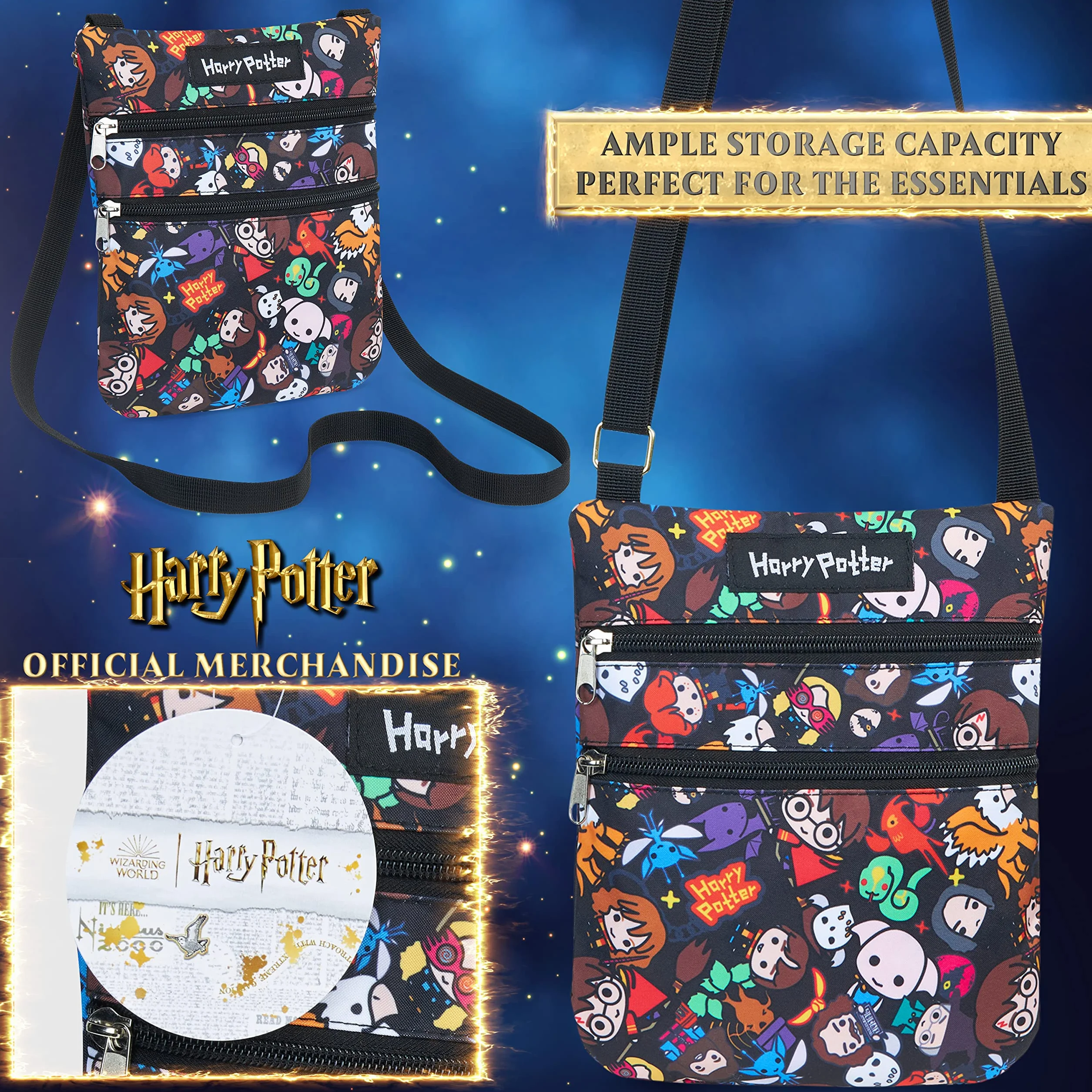 Harry Potter Cross Body Bag dla dziewczynek, Harry Potter Prezenty dla dziewczynek