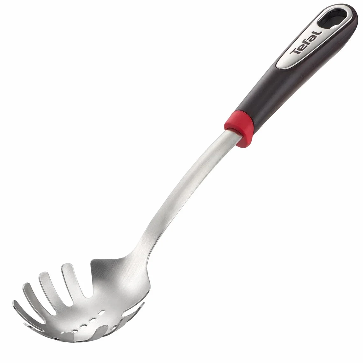 Tefal k1180814 Ingenio stal szlachetna łyżka do makaronu stal szlachetna srebrna 38,0 x 9,1 x 5,09 cm