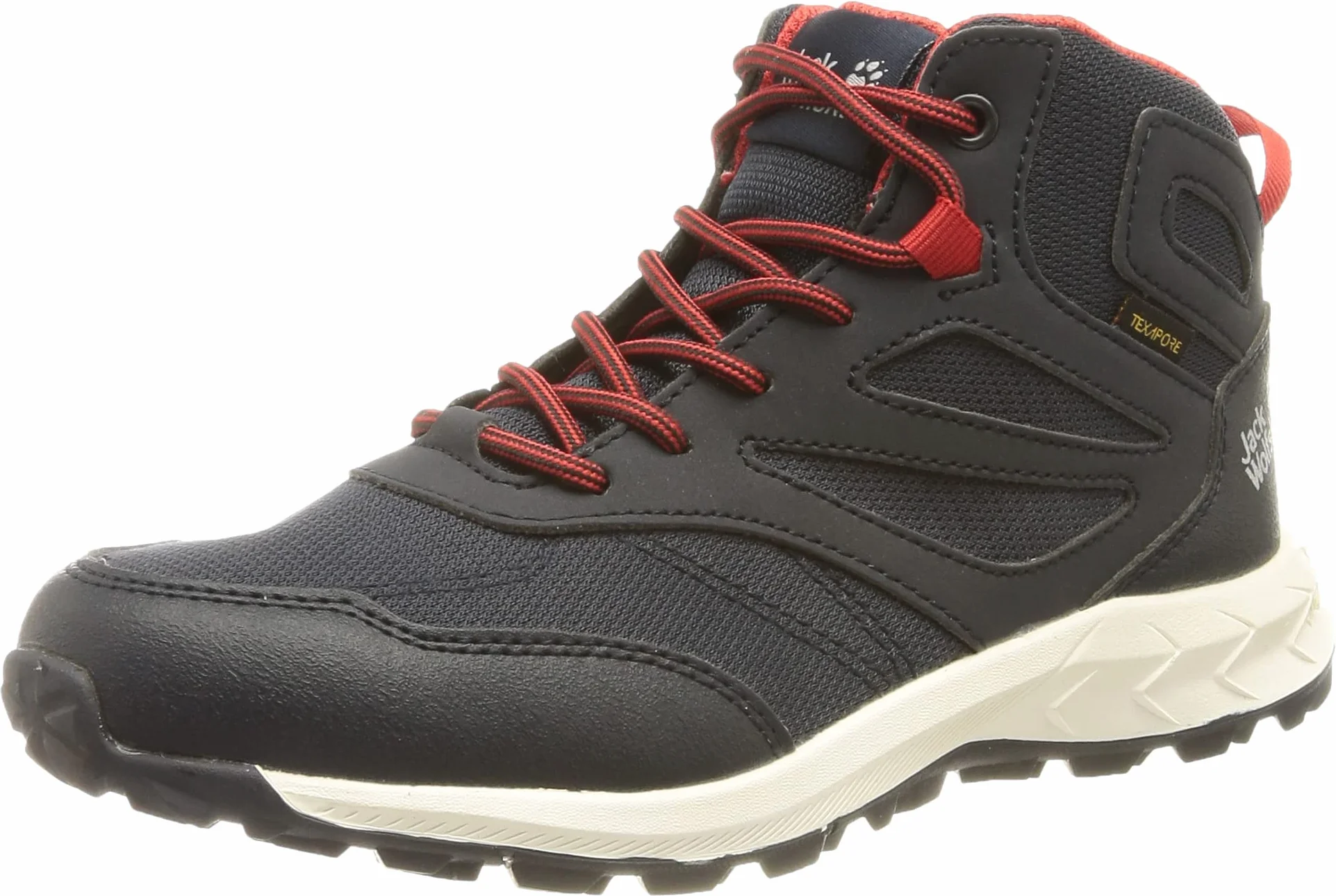Jack Wolfskin Uniseks - dzieci Woodland Texapore Mid KButy Trekkingowe