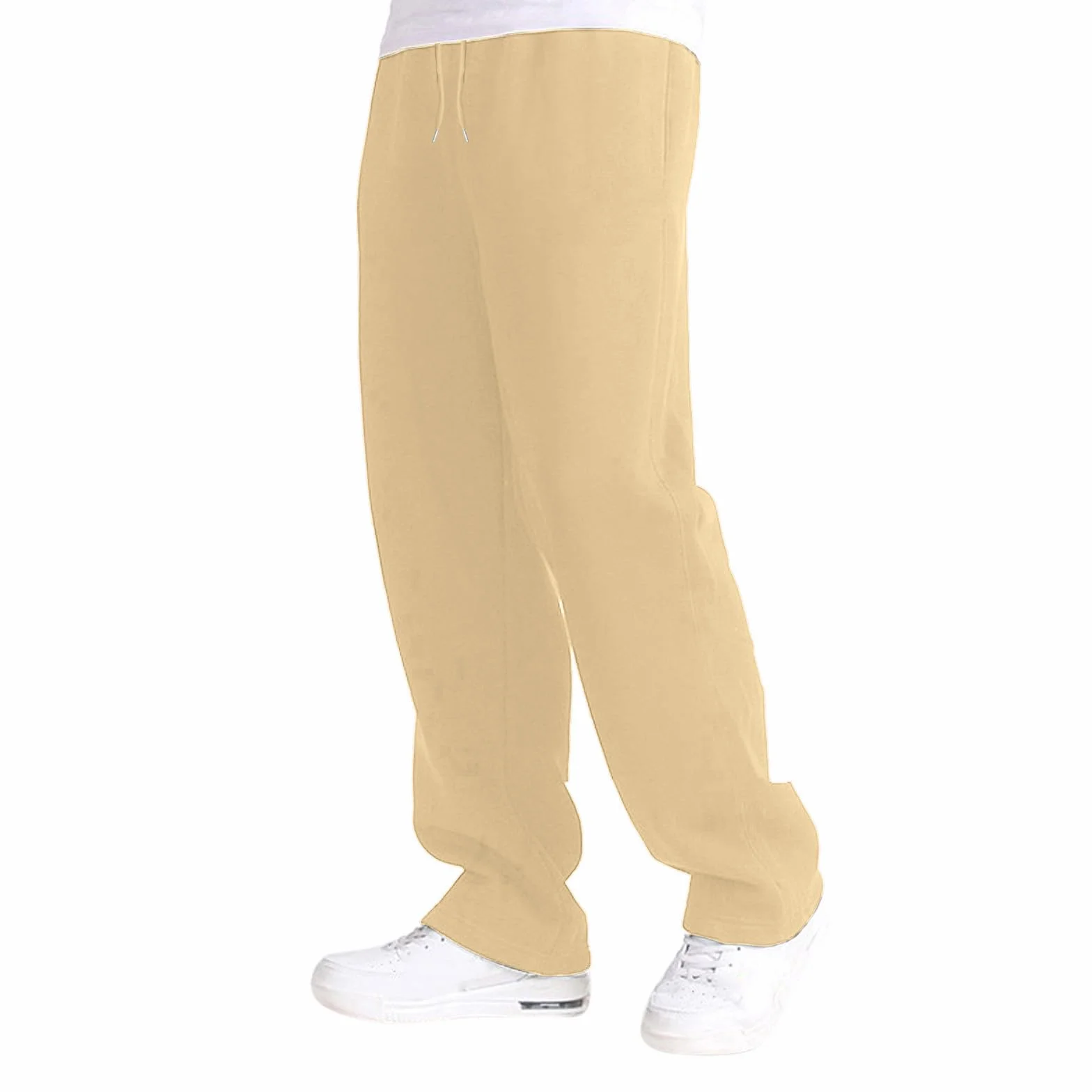Baggy spodnie do biegania dla dzieci, dla chłopców, z bawełny, z otwartymi nogawkami, elastyczna talia, szerokie nogawki, spodnie sportowe, długie spodnie dresowe, dla nastolatków, szare ciepłe
