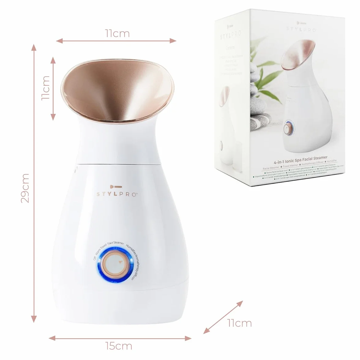 stylpro Facial Steamer, White
