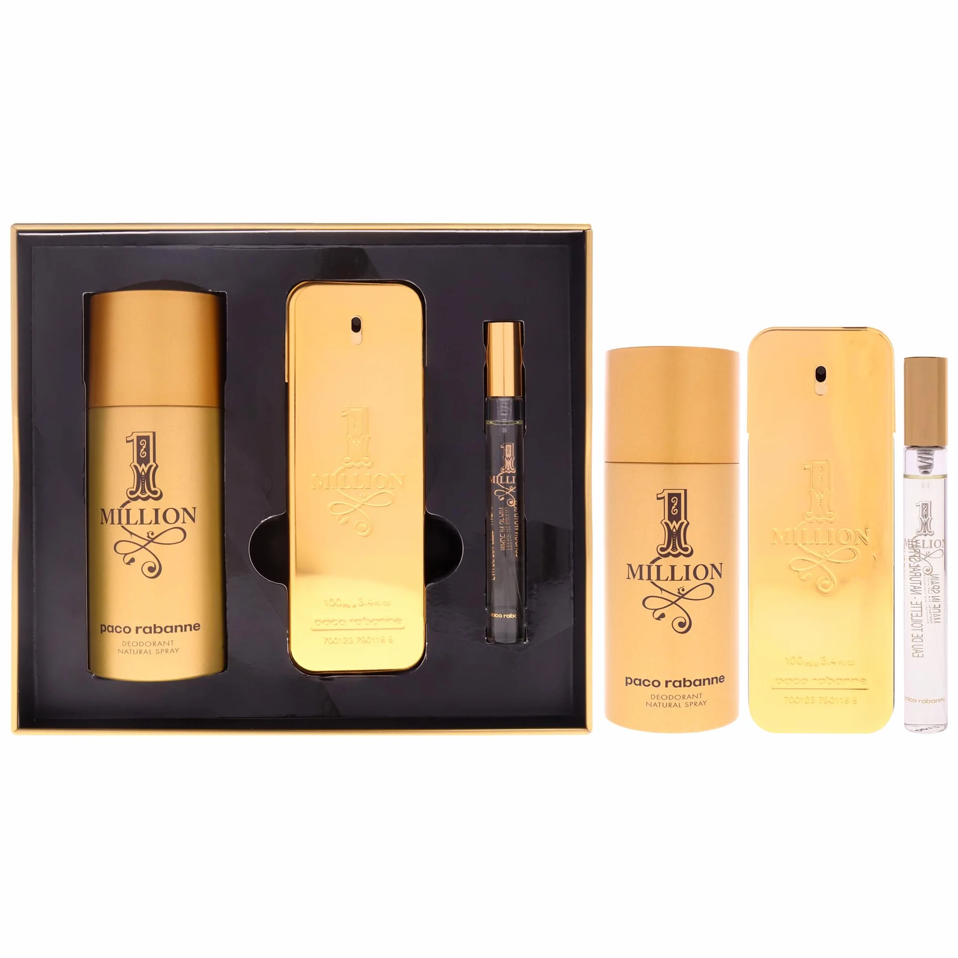 Paco Rabanne 1 Million EDT Spray 100ml Zestawy