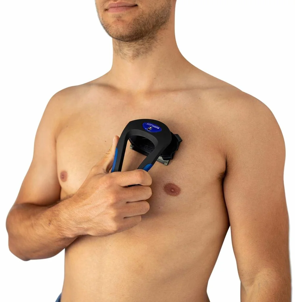 baKblade Grooming Co. – BODblade – ergonomiczna golarka do ciała do golenia klatki piersiowej, ramion i żołądka