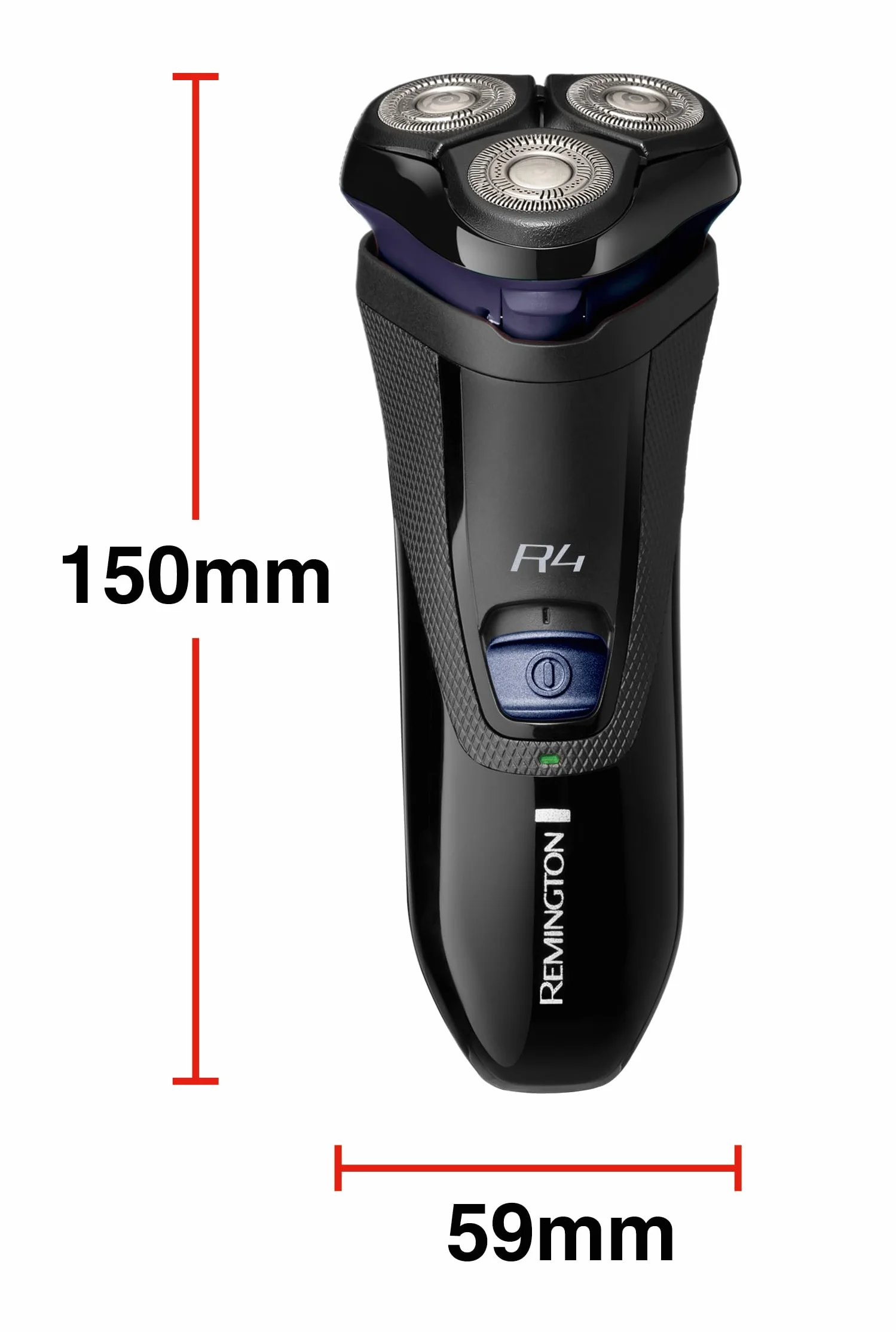 Remington R4002 R4 Style Series golarka elektryczna rotacyjna bezprzewodowa, nakładka do 3-dniowego zarostu, wysuwany trymer
