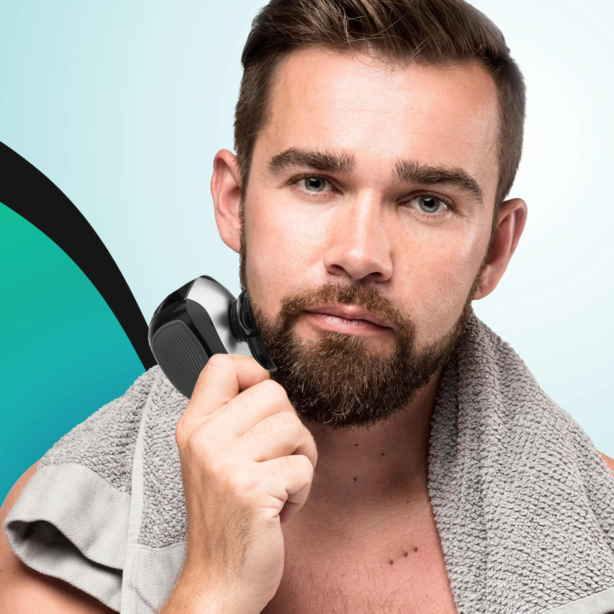 Retoo Golarka Męska Elektryczna IPX4 Trymer Bodygroomer 5 Głowic