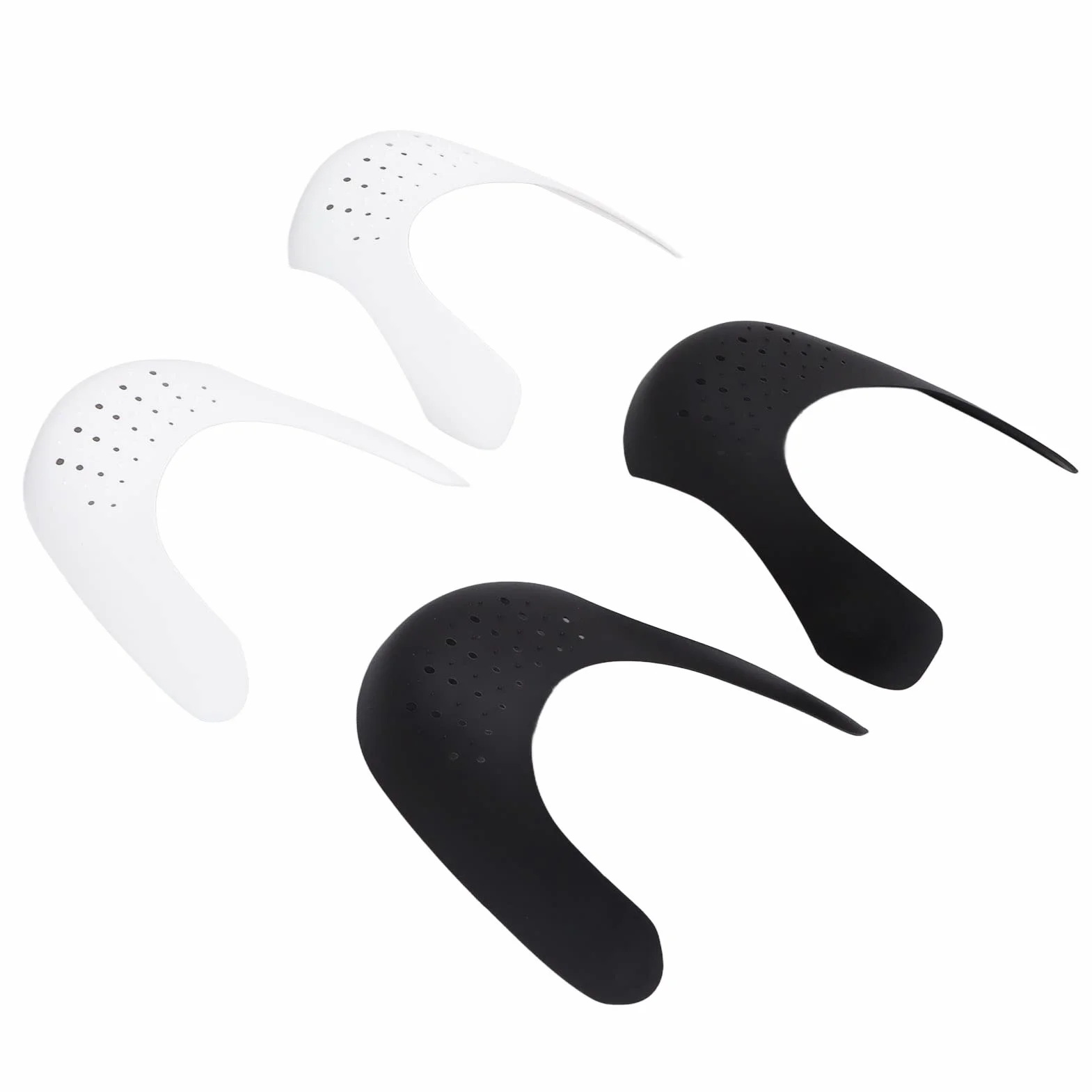 Buty Chroniące Przed Zagnieceniami, ANGGREK 4 Pary Sneaker Shoes Protector Shaper Wkładki do Butów Osłona Możliwość Krojenia Redukcja Zagnieceń Buty Chroniąca Przed Zagnieceniami