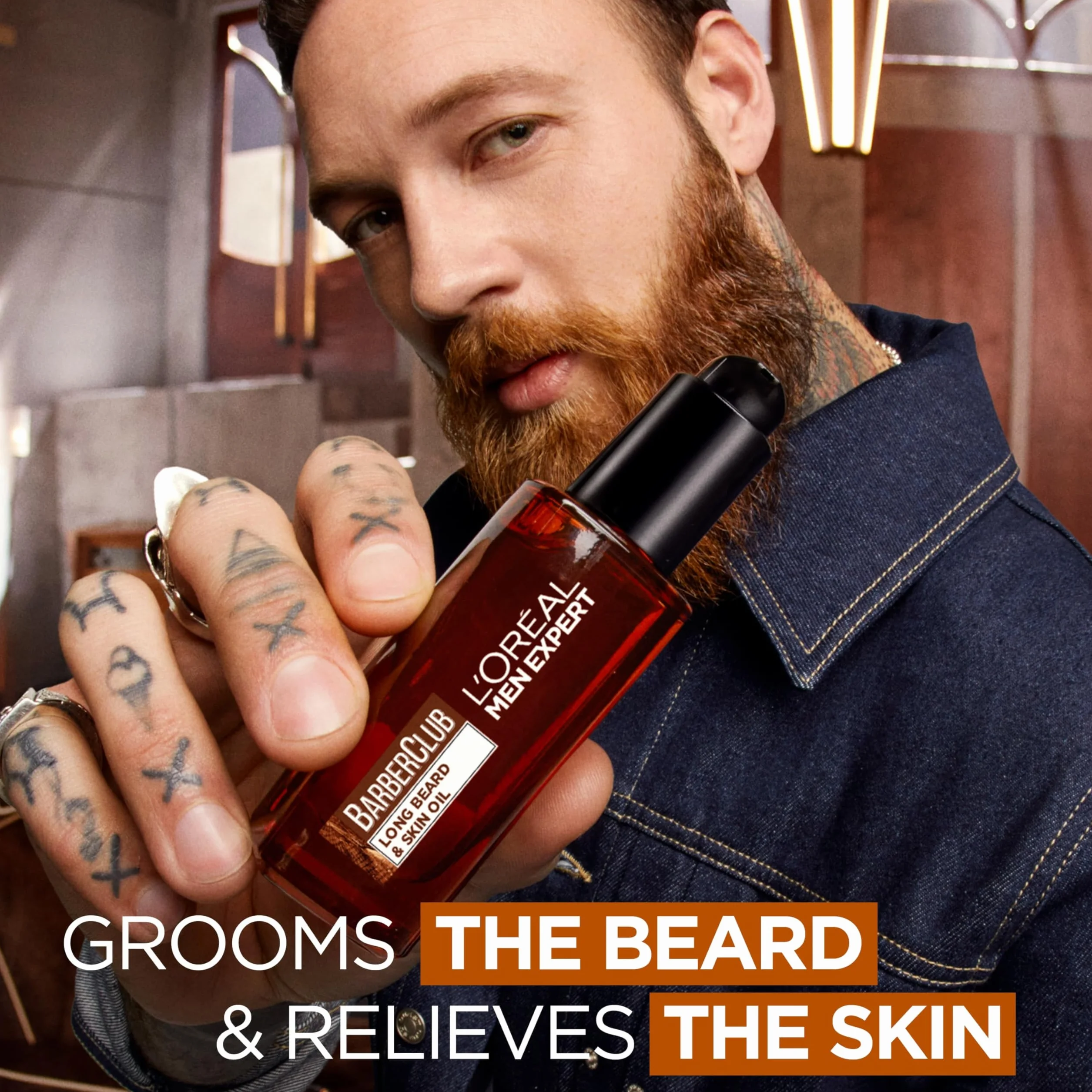 L’Oréal Paris Men Expert Barber Club Olejek do Brody, 50 ml