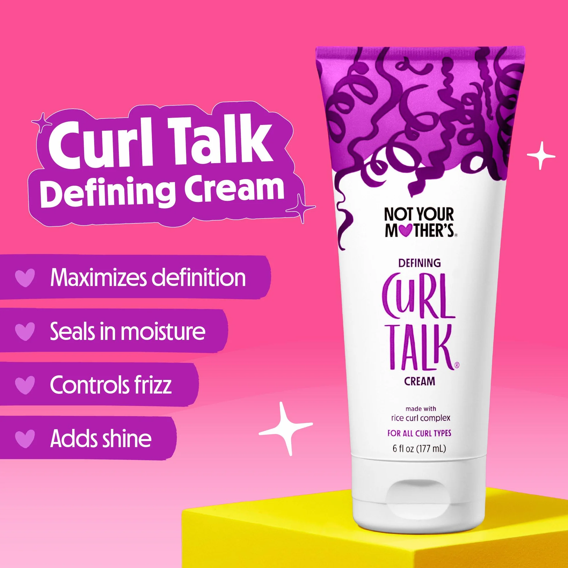 Not Your Mother's Curl Talk Żel do rzeźbienia i krem definiujący 2-pak 177,4 ml do włosów kręconych