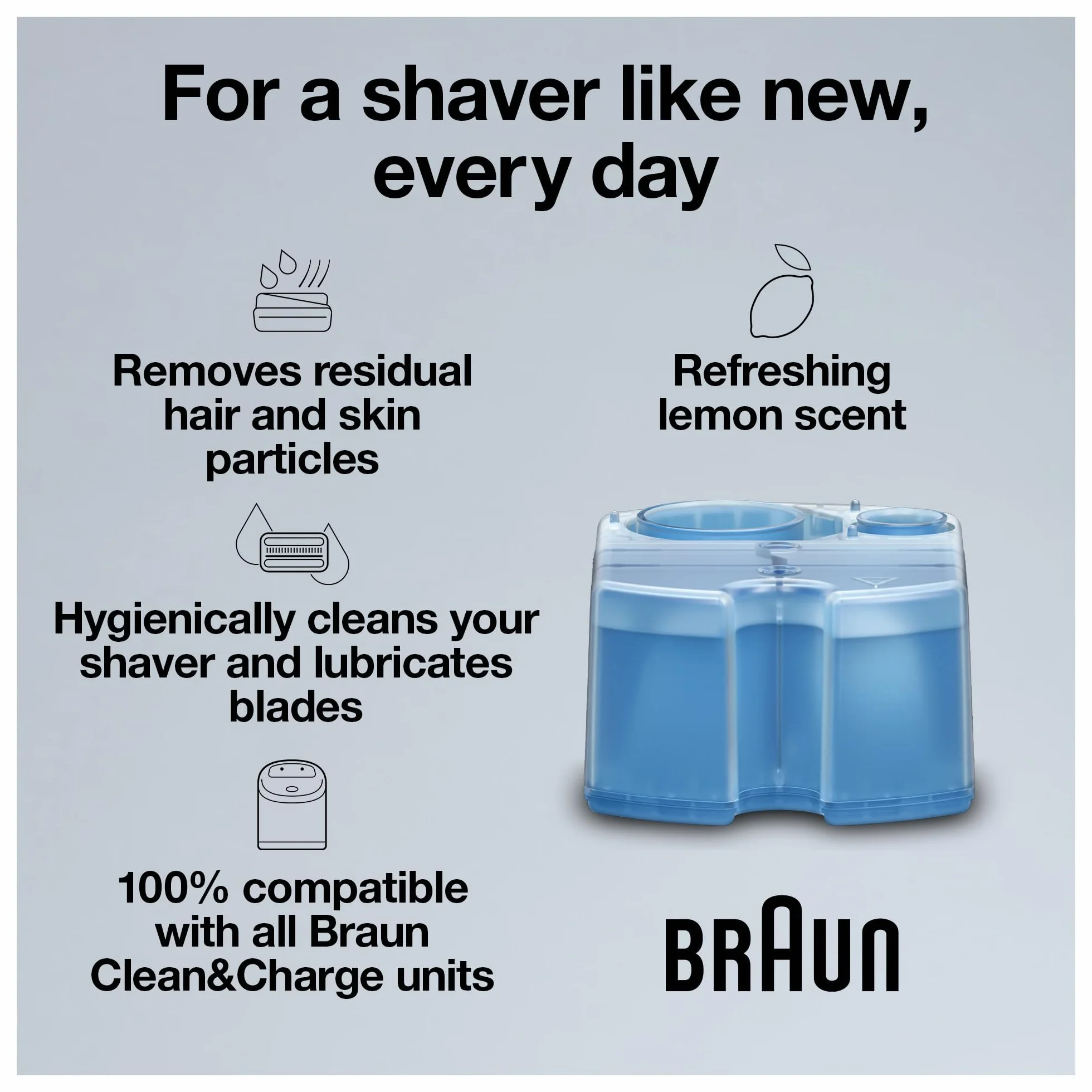 Braun Wkłady do napełniania Clean & Renew CCR 4 szt