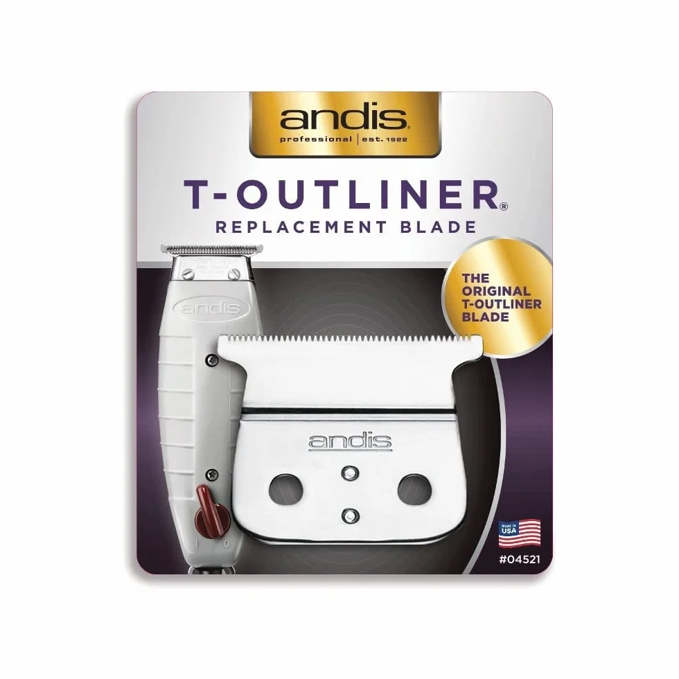Andis One T-Outliner Blade Set (Model: 04521-GTO) - US 110 VOLT - TRANSFORMER REQUIRED FOR INTERNATIONAL USE