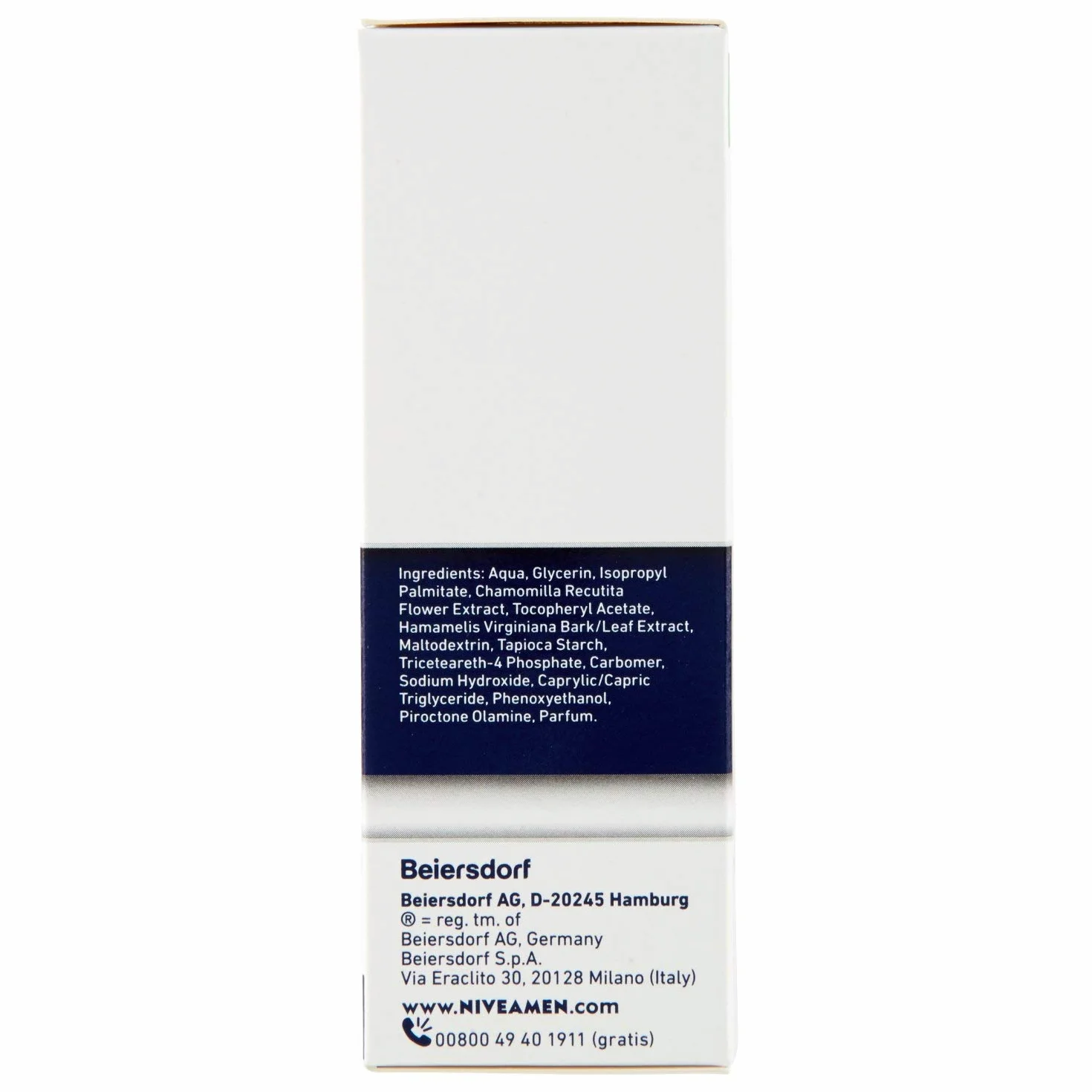 NIVEA MEN Sensitive balsam po goleniu, bardzo delikatny, w opakowaniu 100 ml, po goleniu dla mężczyzn z rumiankiem i ekstraktem z witaminy E, balsam do brody do skóry wrażliwej