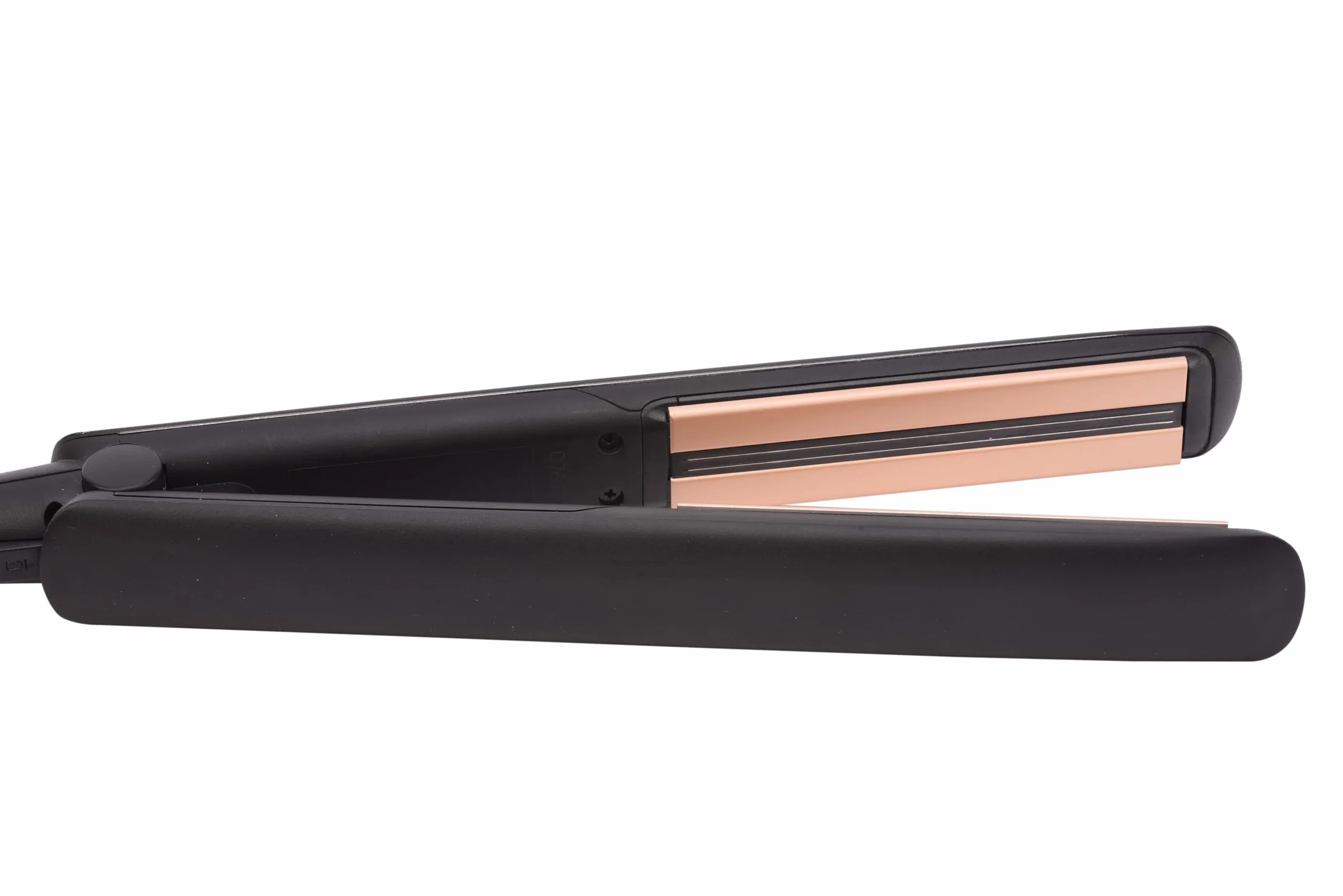 Remington prostownica do włosów, ceramiczna z keratyną, czujnik wykrywa poziom nawilżenia i dostosowuje temperaturę, zakres temp. 160-230°C, ruchome płytki, etui, brązowa, Keratin Therapy S8593