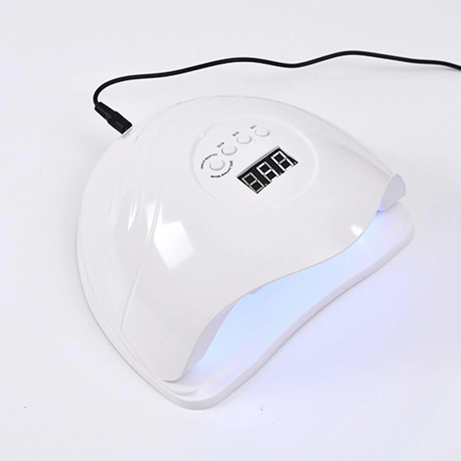 Lampa UV LED do Paznokci, Wtyczka Amerykańska 100-240 V LED Żelowa Lampa do Paznokci 80 W z Czujnikiem do Salonu Paznokci