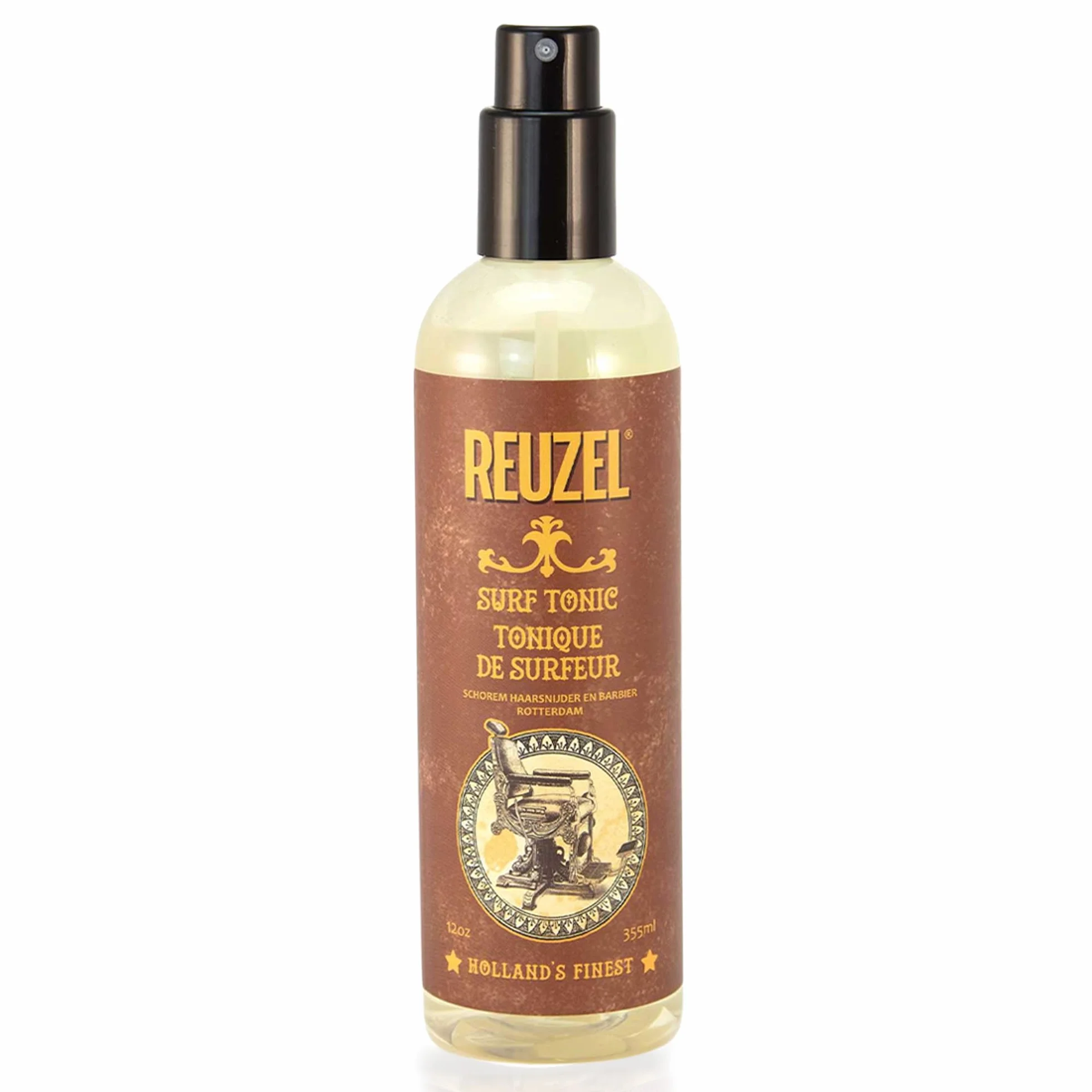 Reuzel Surf Tonic Hairlakier 355 ml - Bezzapachowy - Dodaje przyczepności, tekstury i objętości