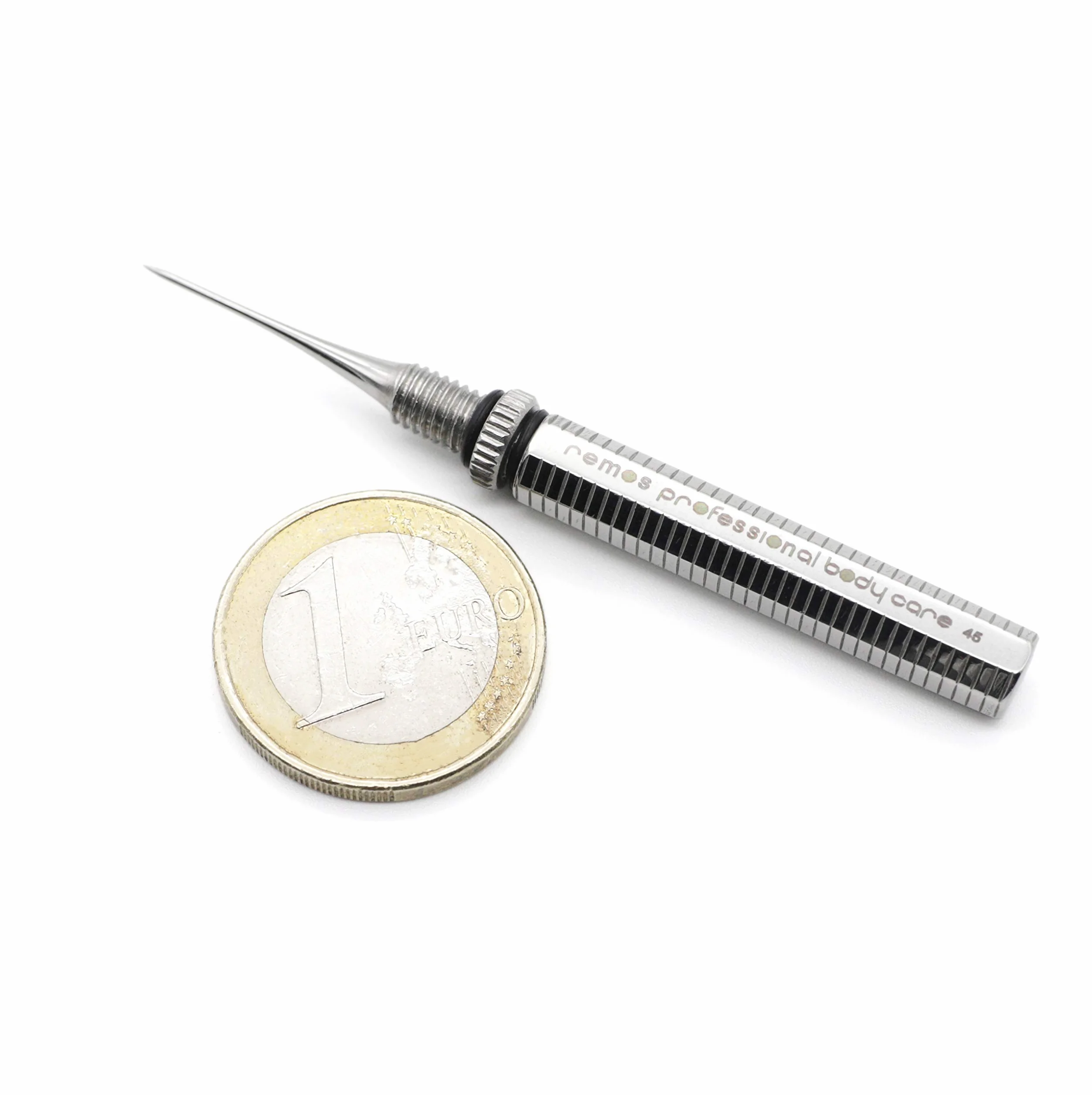 REMOS wykałaczka z prostą odkręcaną końcówką – stal nierdzewna 5 cm