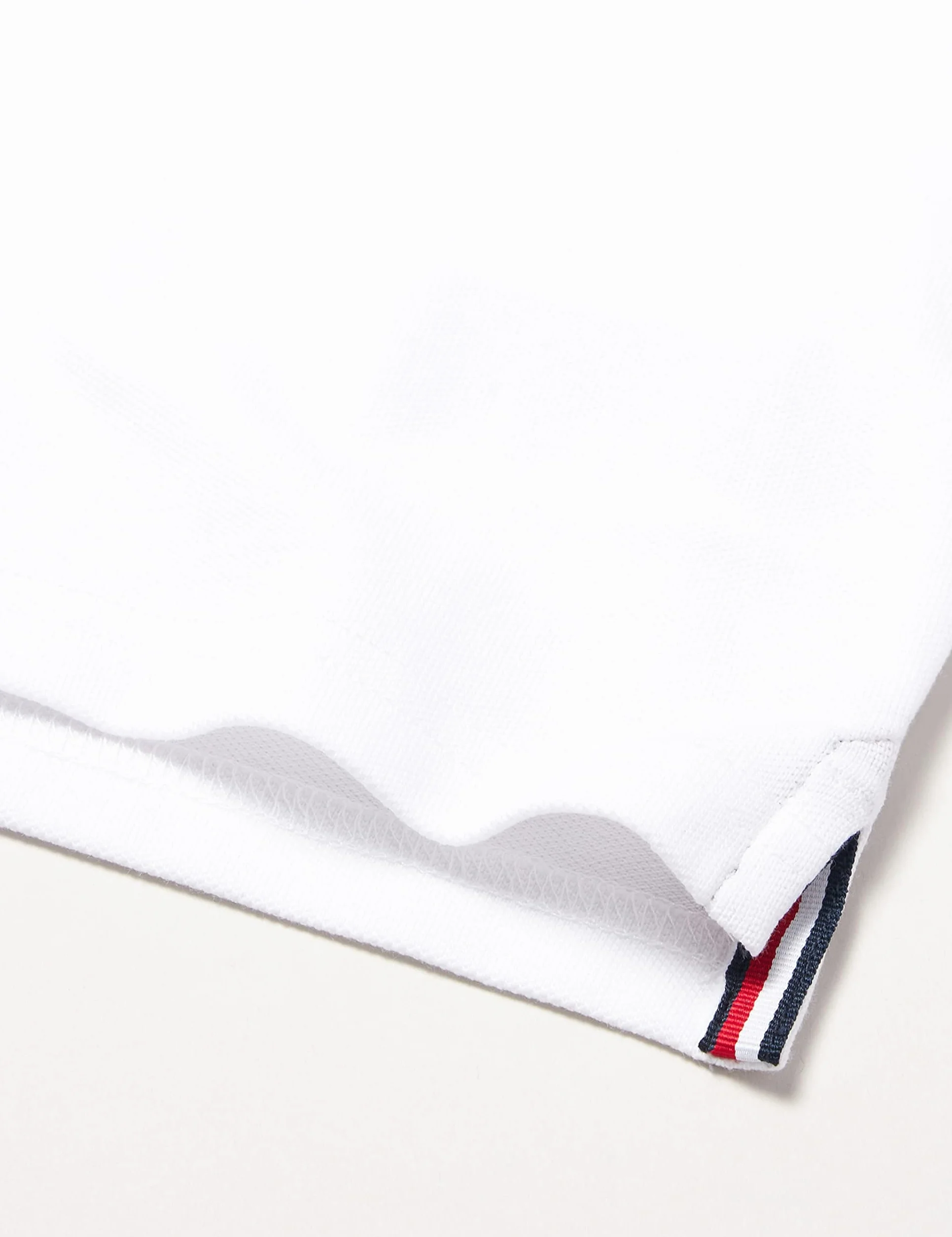 Tommy Hilfiger Chłopięce koszulki polo z krótkim rękawem, biały (Bright White), 10 lat