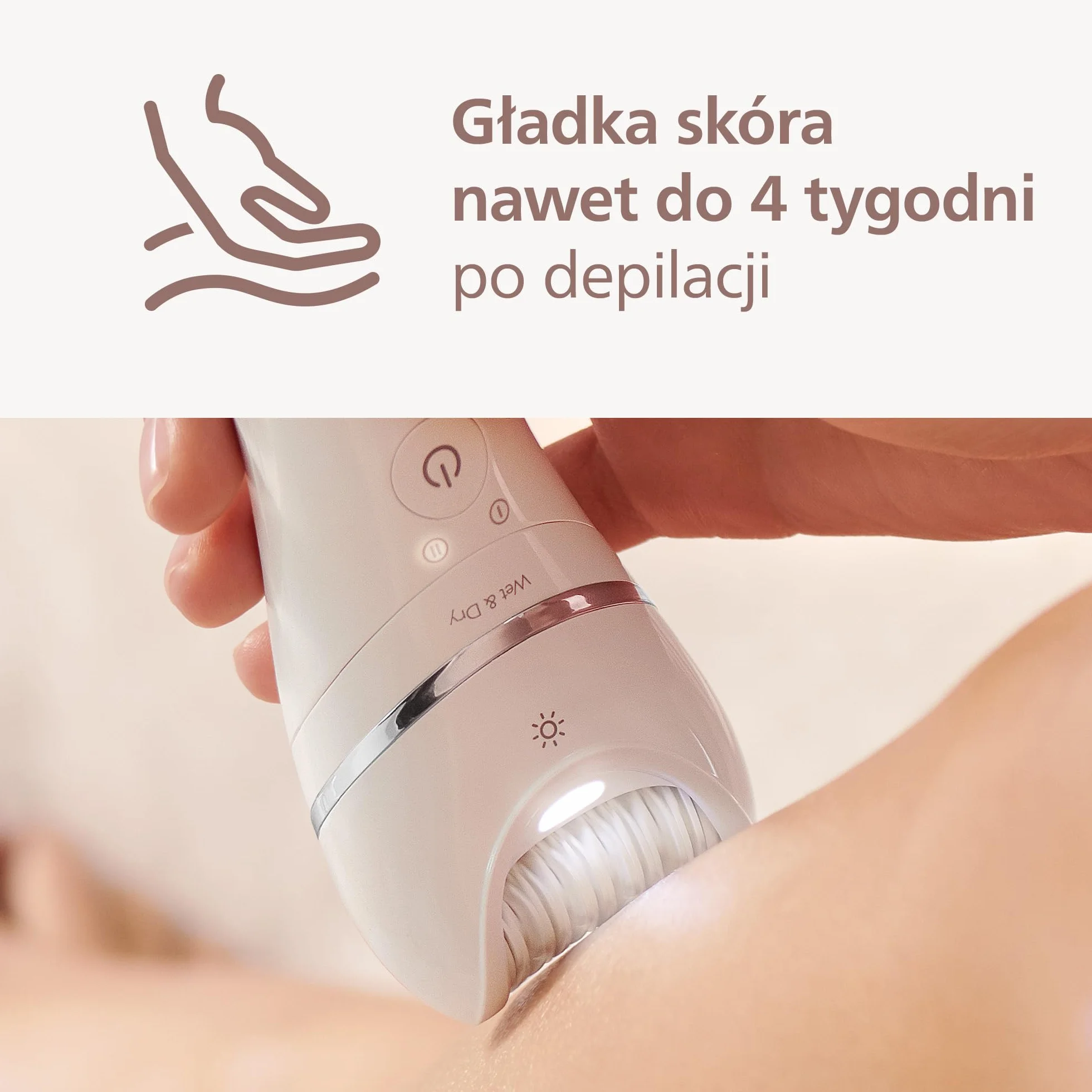 Philips Zestaw Pielęgnacyjny Serii 9000 – zestaw wielofunkcyjny do ciała, twarzy i stóp, bezprzewodowy depilator, do użytku na mokro i sucho, z 6 akcesoriami, model BRE770/92
