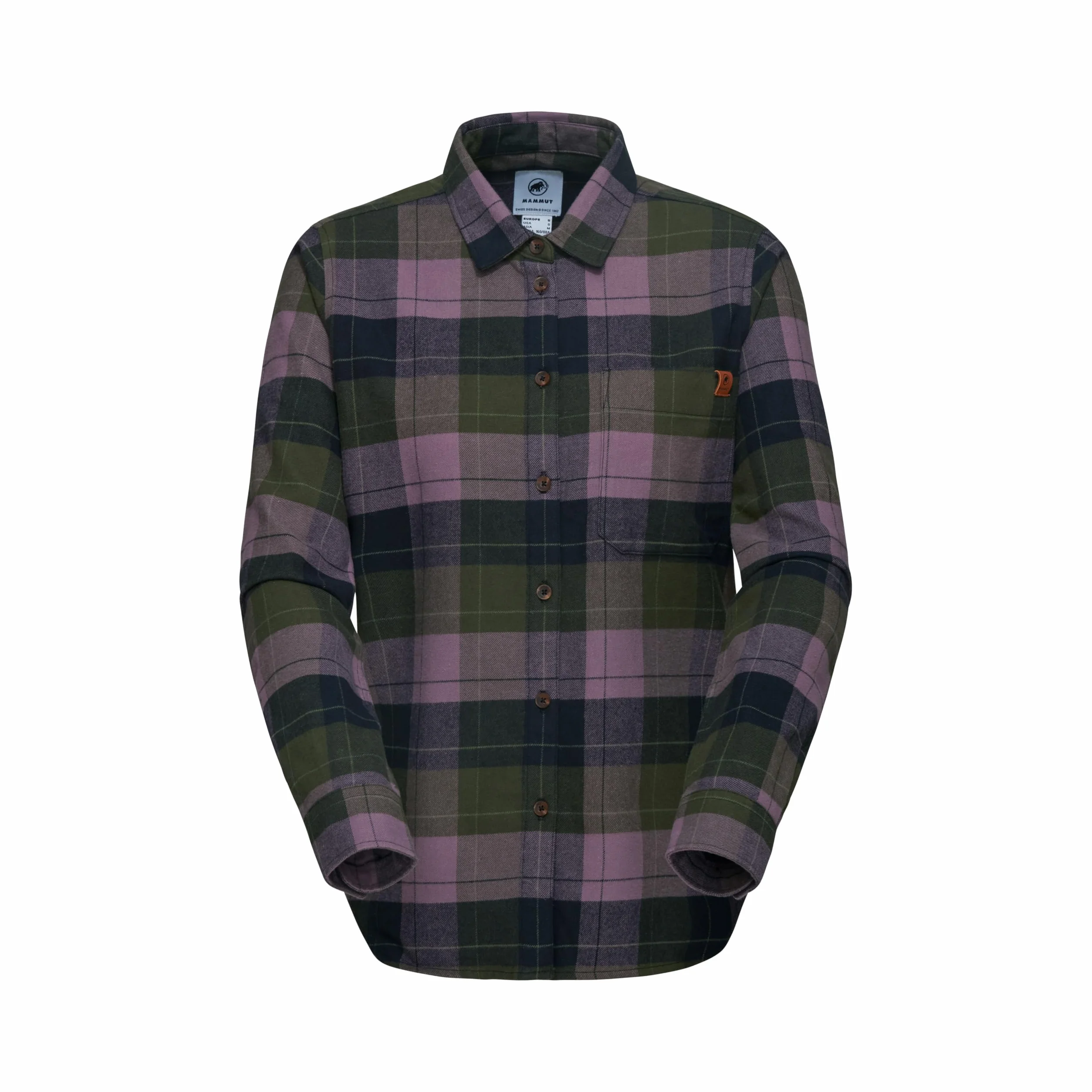 Mammut Trovat Koszula z długim rękawem Kobiety, flux-dark marsh, XS