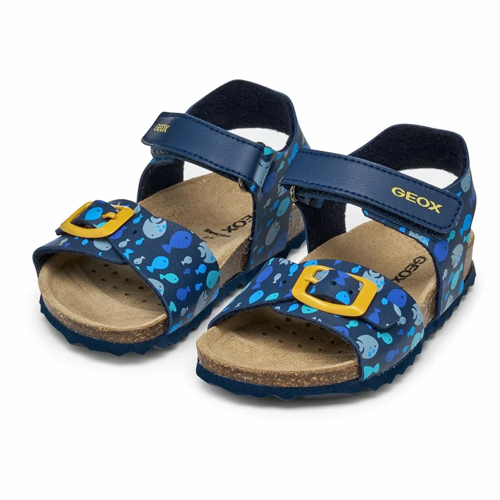 Geox Niemowlęta - chłopcy B Sandal Chalki BoySandały