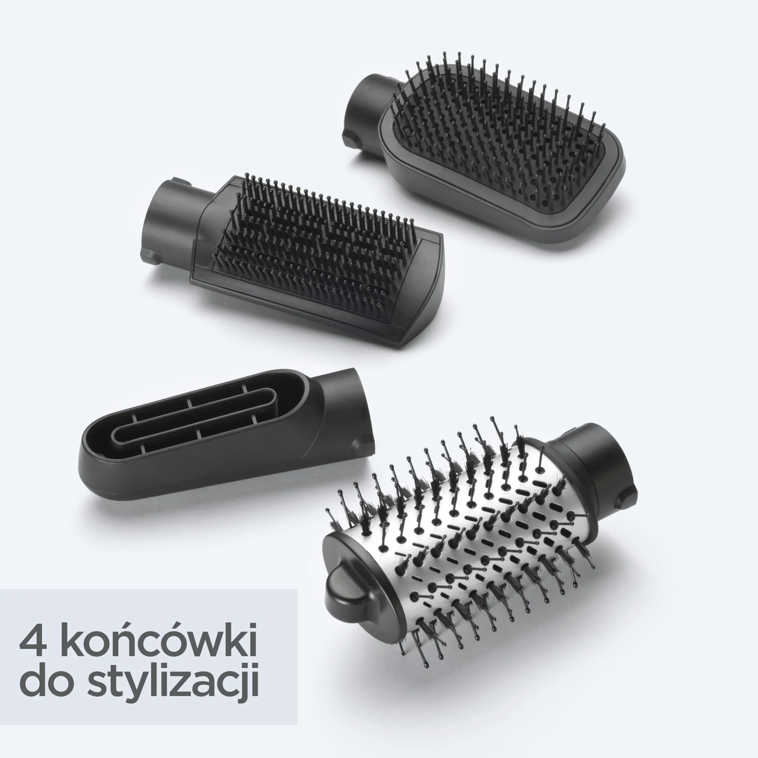 BaByliss Hydro-Fusion 4 w 1 suszarka szczotka do włosów - 1000 W Anti-Frizz Air Styler, Suszenie, Gładkość, Objętość, Prostowanie w Jednym Kroku, Niebieski, AS774E