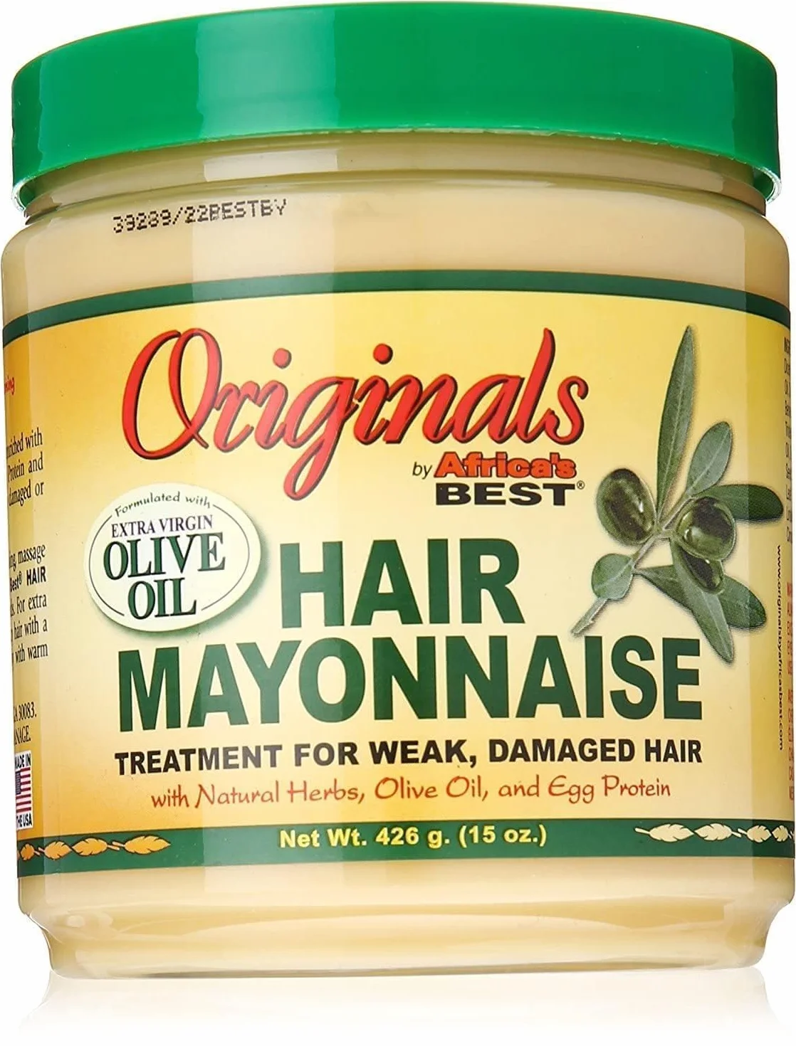 Africa's Best ORG Hair Mayonnaise 15 oz
