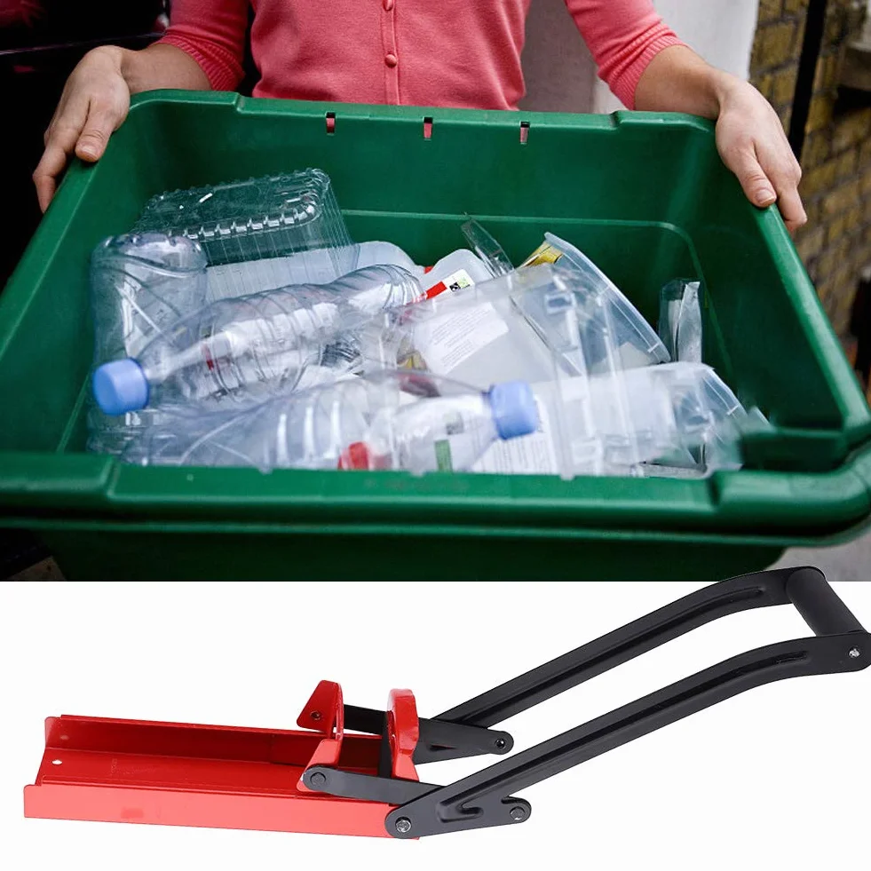 Zgniatarka do puszek metalowych do recyklingu, 500 ml Zgniatarka do puszek po piwie i butelek napojach, Zgniatarka do śmieci Stopa do zgniatarki do puszek po piwie do domu