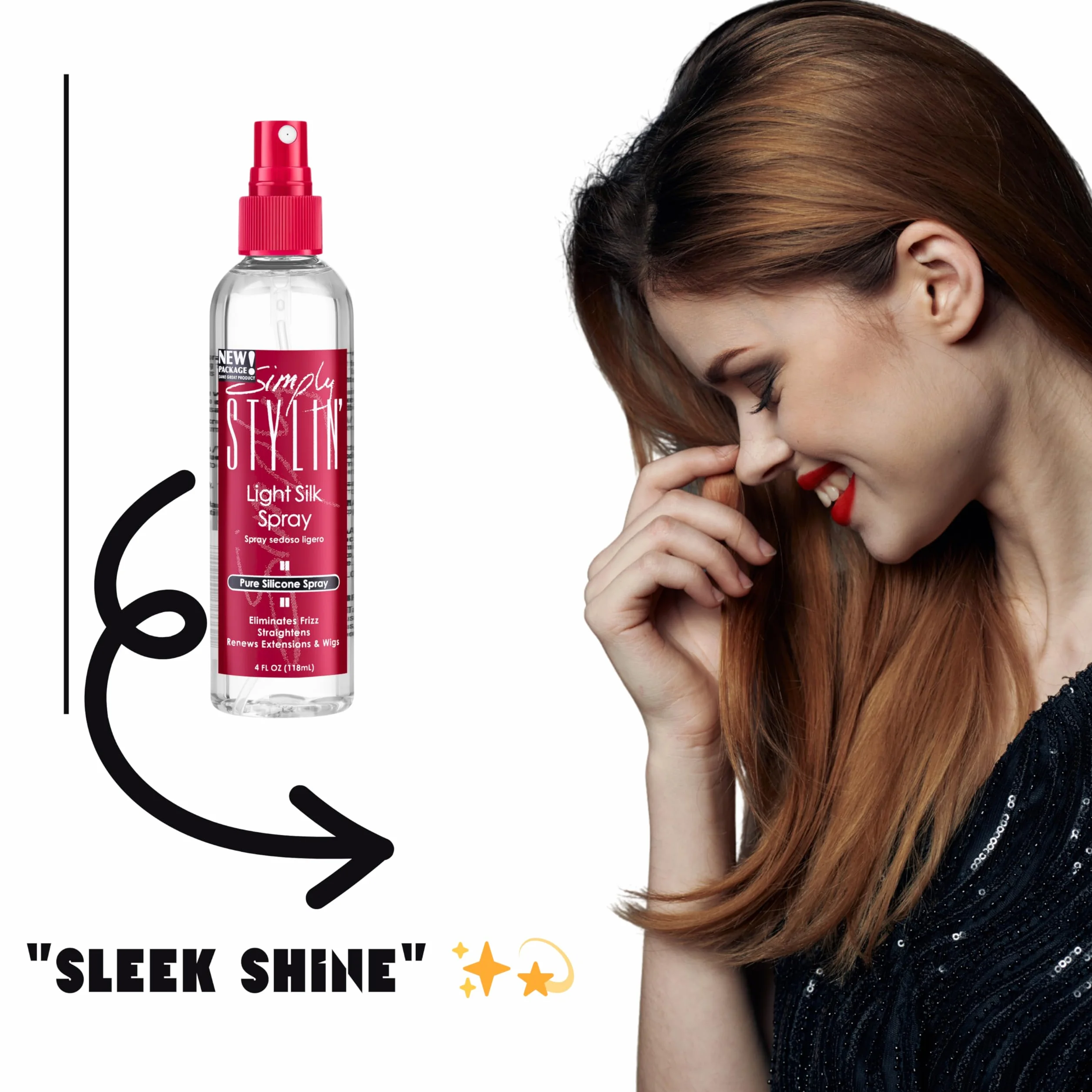 Simply Stylin Light Silk Spray 4 oz by Simply Stylin