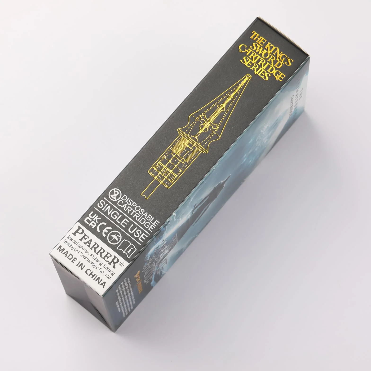 PFARRER Igły do tatuażu 20 sztuk #12 Standard 14 Round Liner X-Taper Zestaw igieł do tatuażu z membraną Profesjonalne jednorazowe EN01P-20-1214RL-X