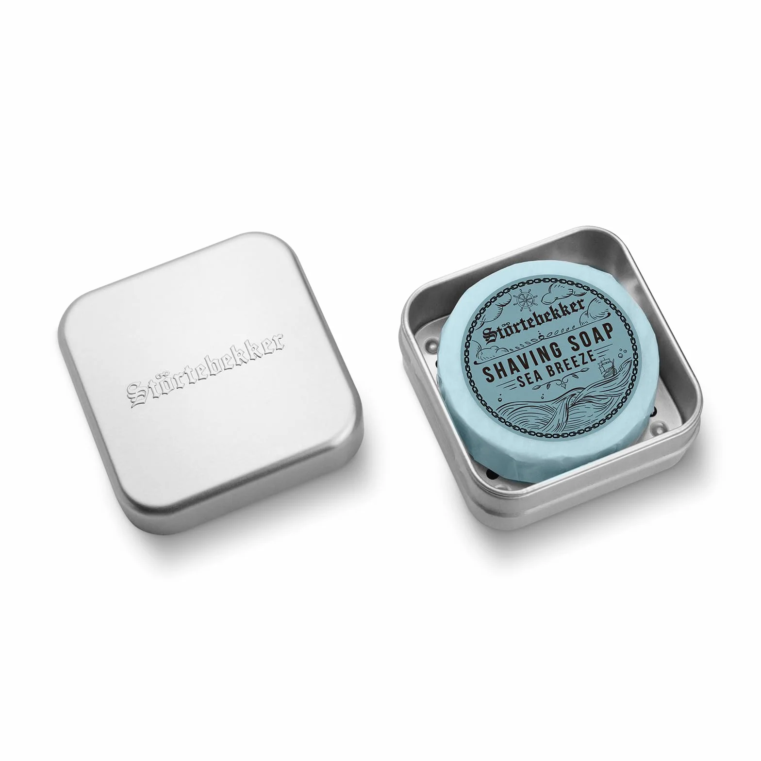 Störtebekker Premium mydło do golenia Sea Breeze 70 g ręcznie wykonane wegańskie