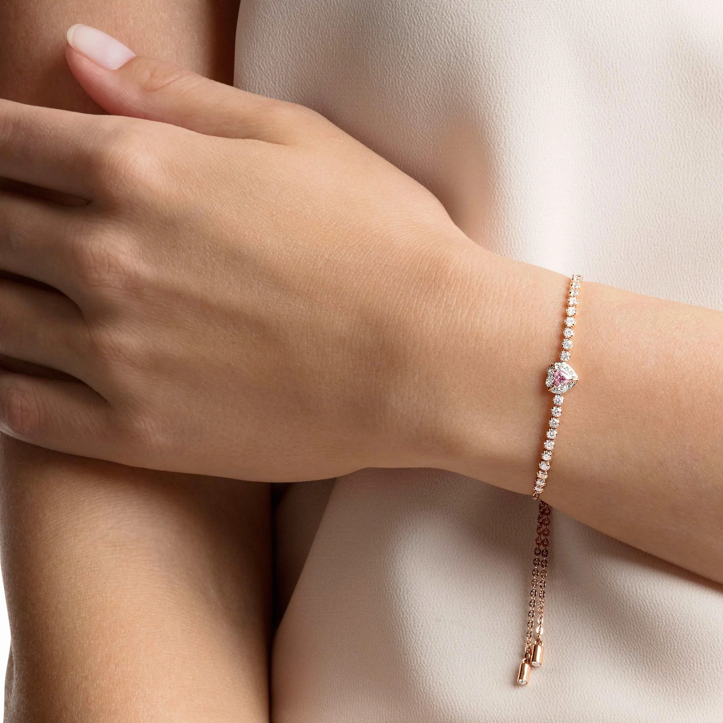 Swarovski One Kolekcja Bransoletka, Serce