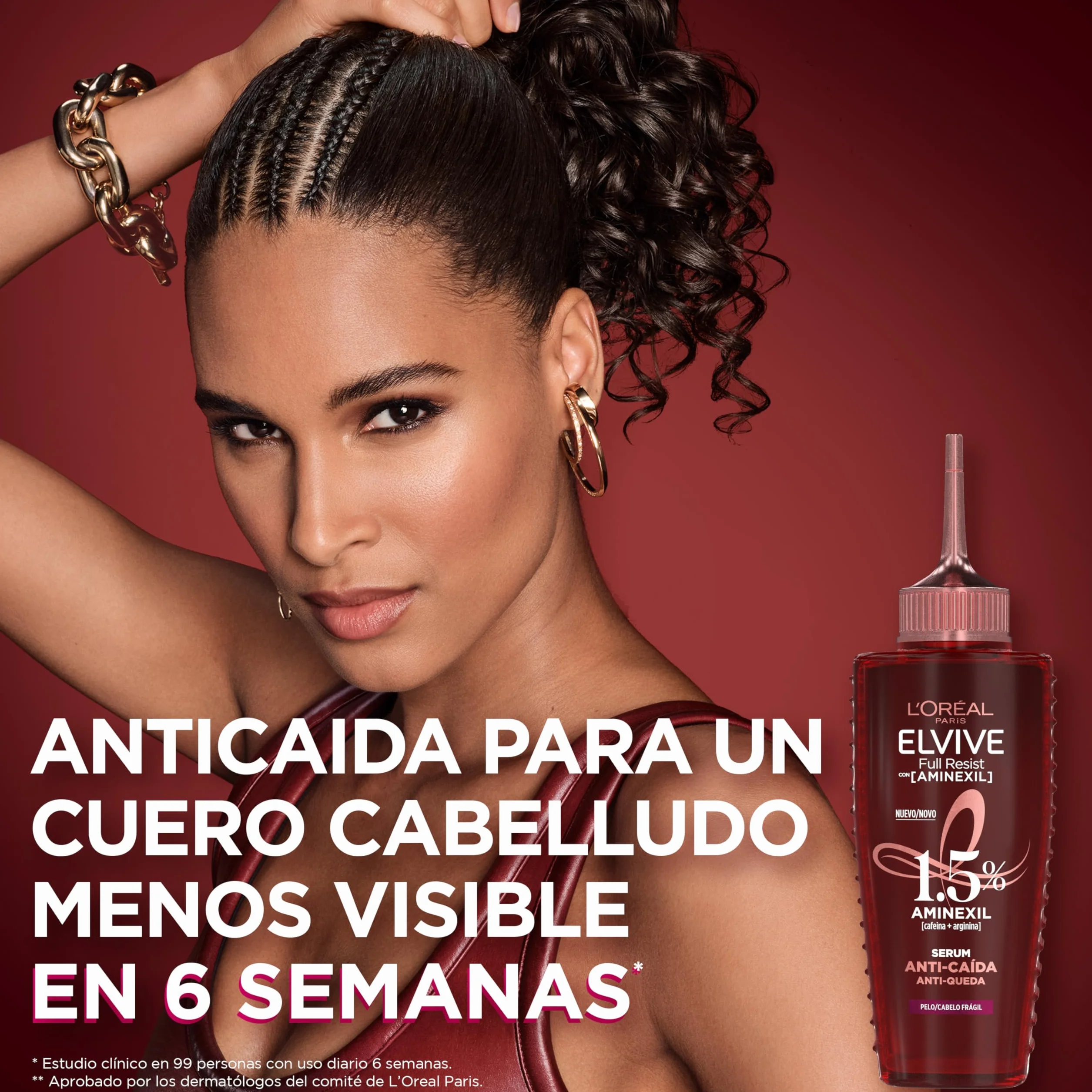 L’Oréal Paris Elvive Anti Hair Fall Serum do Włosów, 102 ml