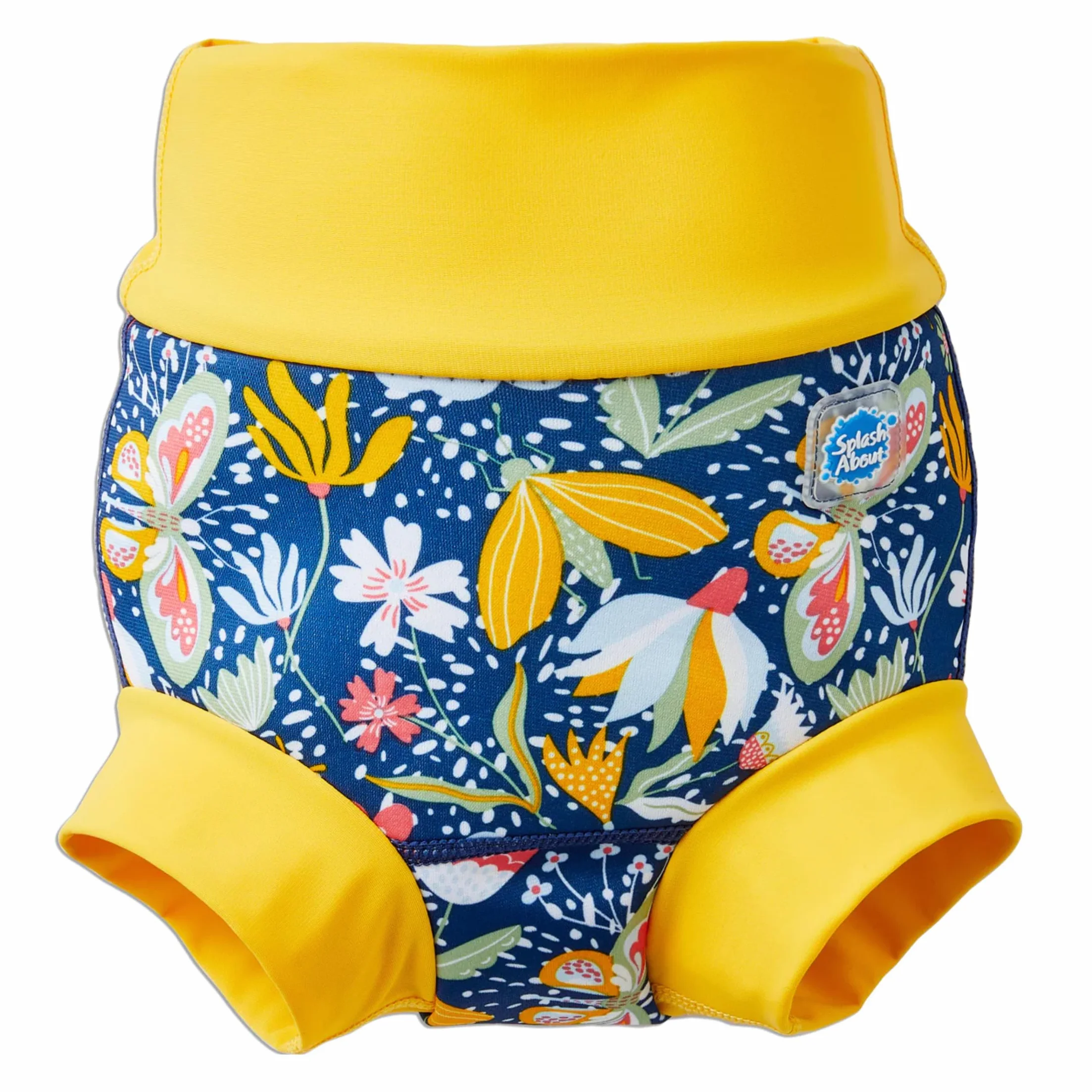 Splash About Happy Nappy Duo Wiederverwendbare Schwimmwindel, Garden Delight, 6-12 miesięcy