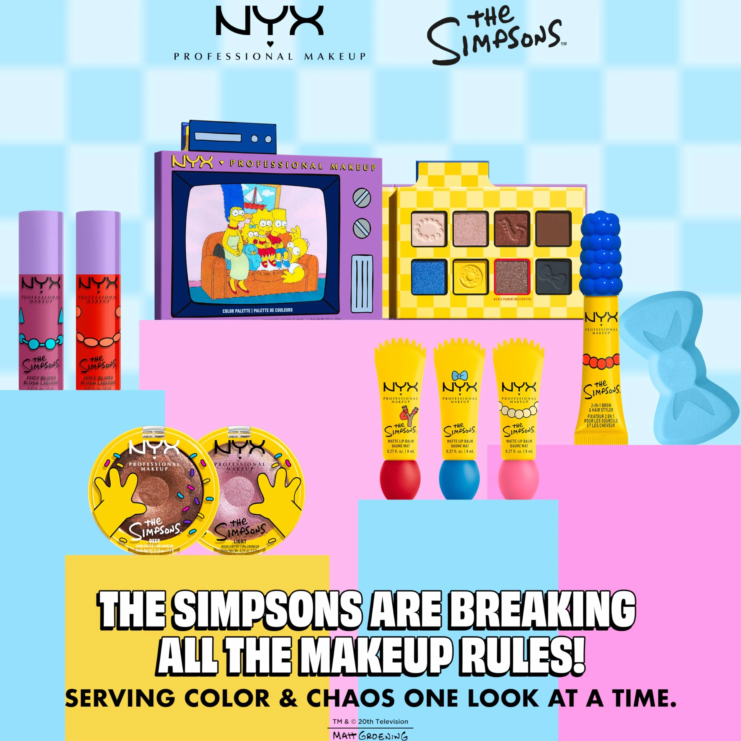 NYX Professional Makeup Simpsons Smushy Smarty Pink