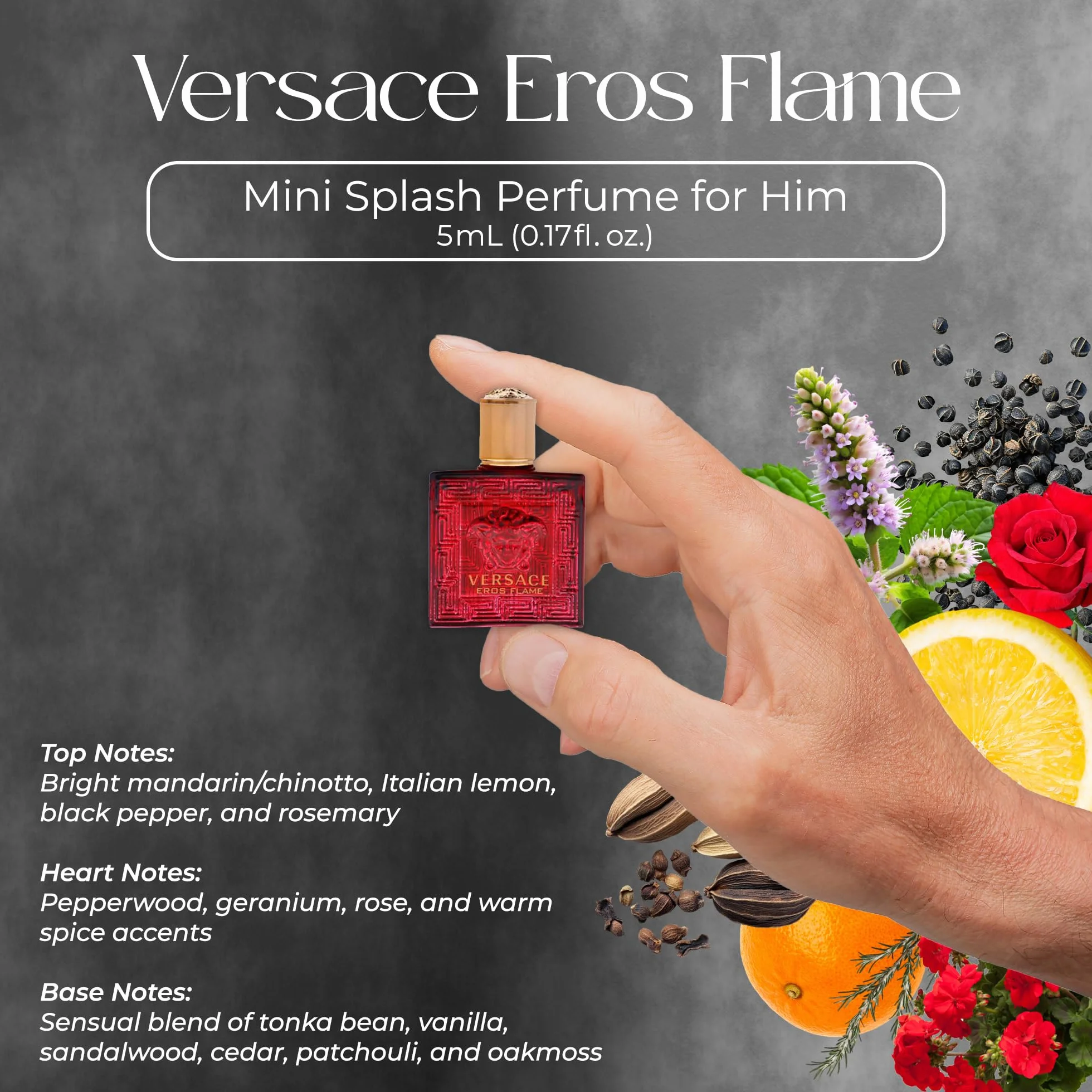 Versace Pour Homme miniaturowe zapachy, dla mężczyzn, 4 x 5 ml