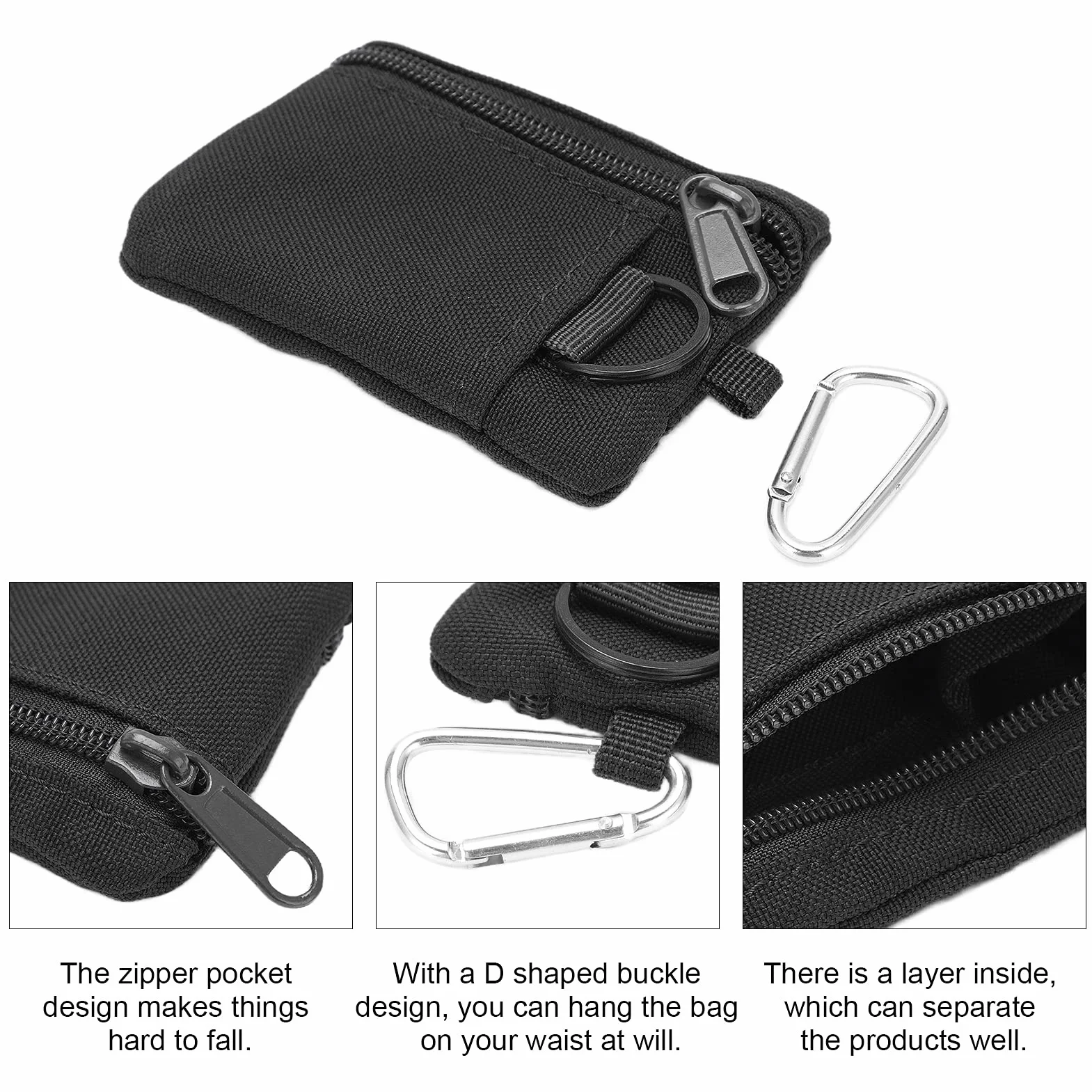 Outdoor Molle Torebka portfel mini przenośna karta kluczowa karta torebka worka z karabinem