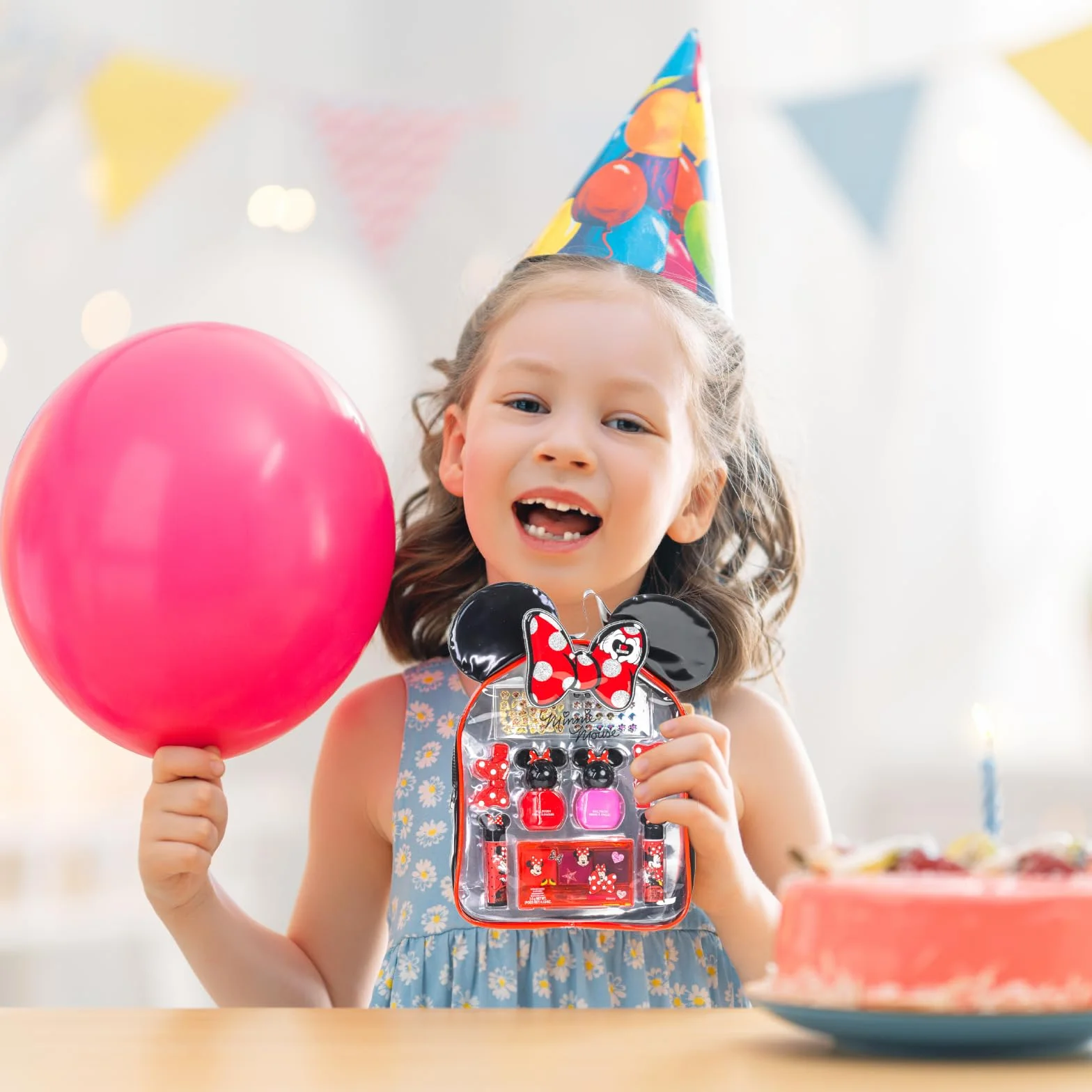Minnie Mouse Plecak z Makijażem Dla Dzieci Zestaw Urody Prezent