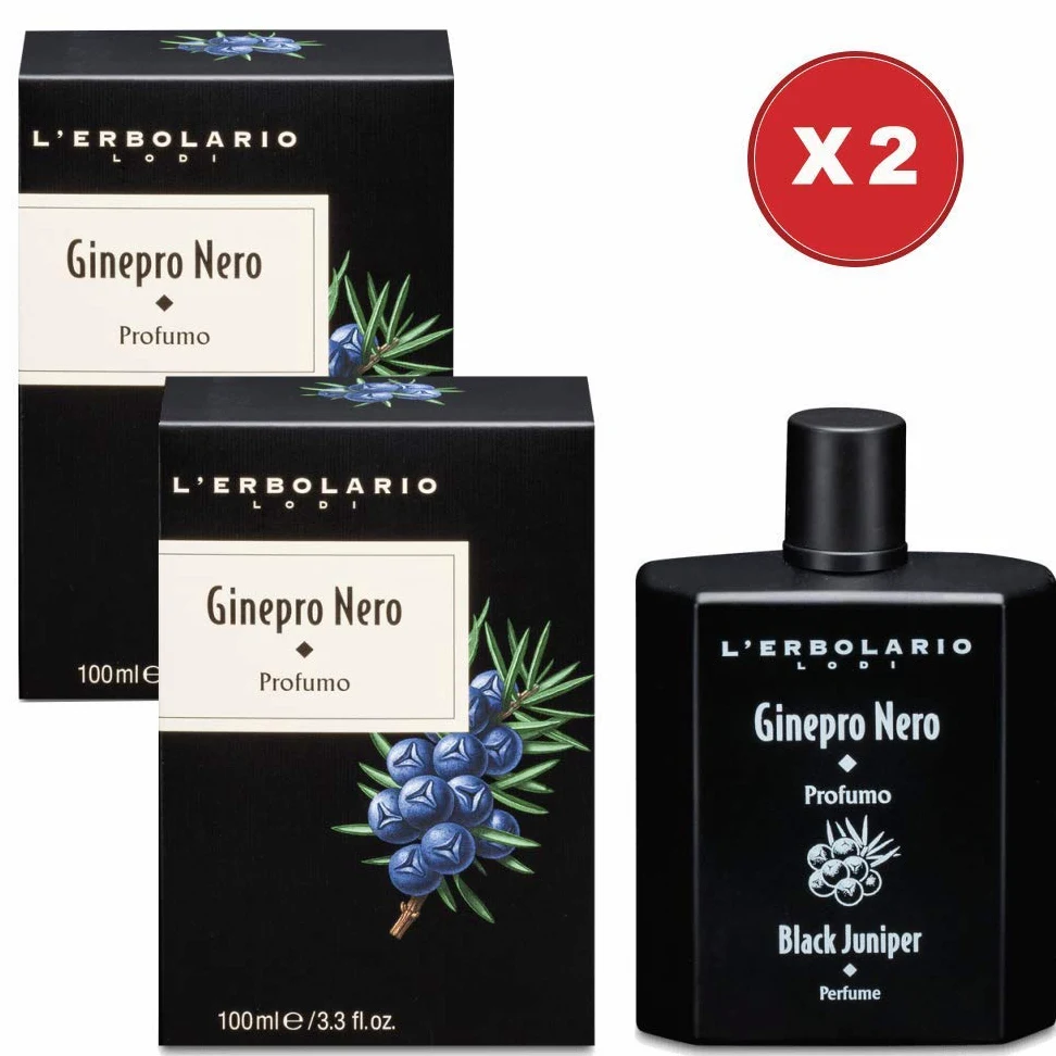 Zapach Jałowca Czarny 100 ml Erboliczny (Oferta! 2 opakowania po 100 ml)