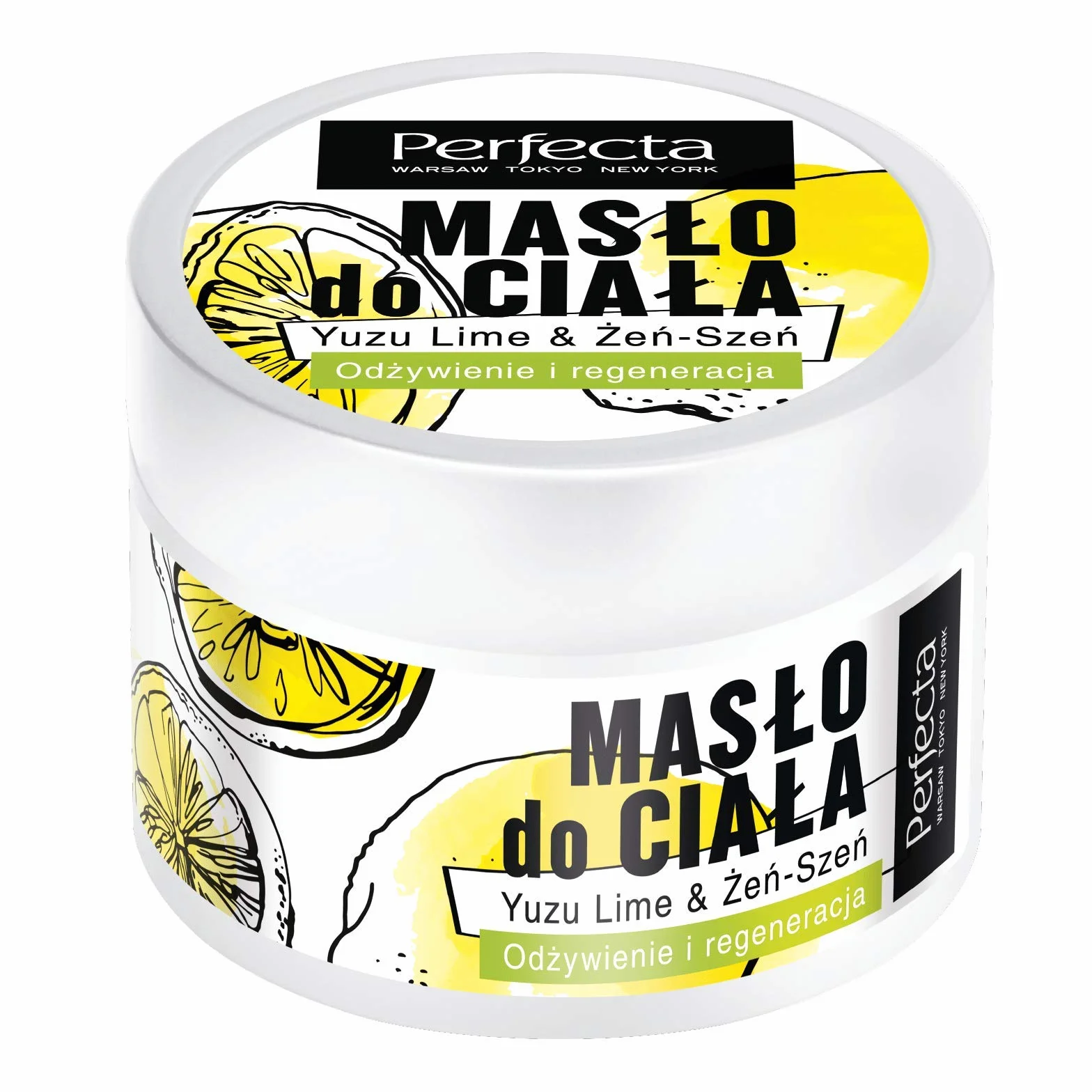 Perfecta Masło do ciała Yuzu Lime & Żeń-szeń