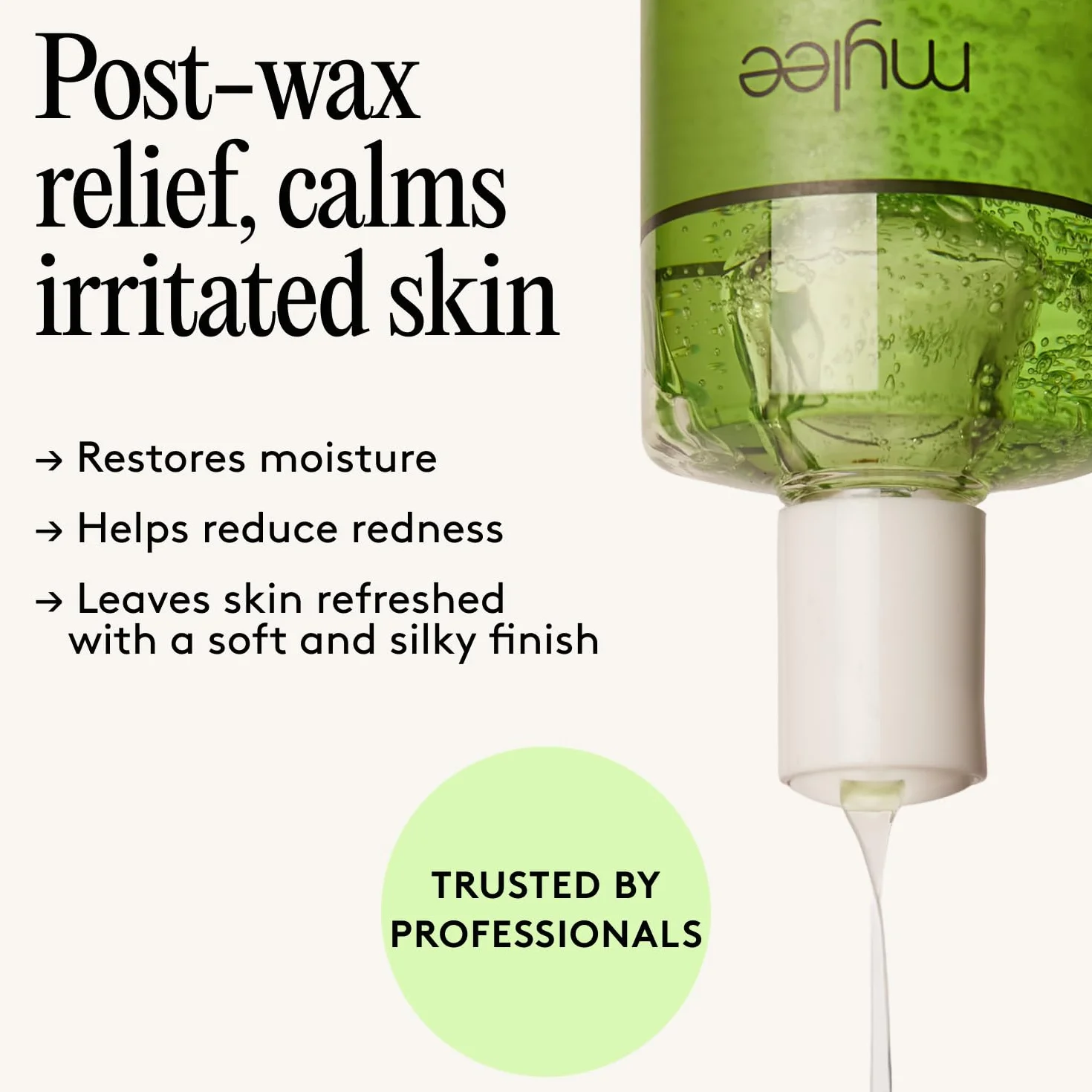 Mylee Aloe Vera Soothing Gel 500ml ?el po Depilacji z Aloesem Koj?cy Ch?odz?cy, Niet?usta Formu?a, Ekstrakty z Mi?ty i Ogórka, Po Ekspozycji na S?o?ce, Na Drobne Oparzenia