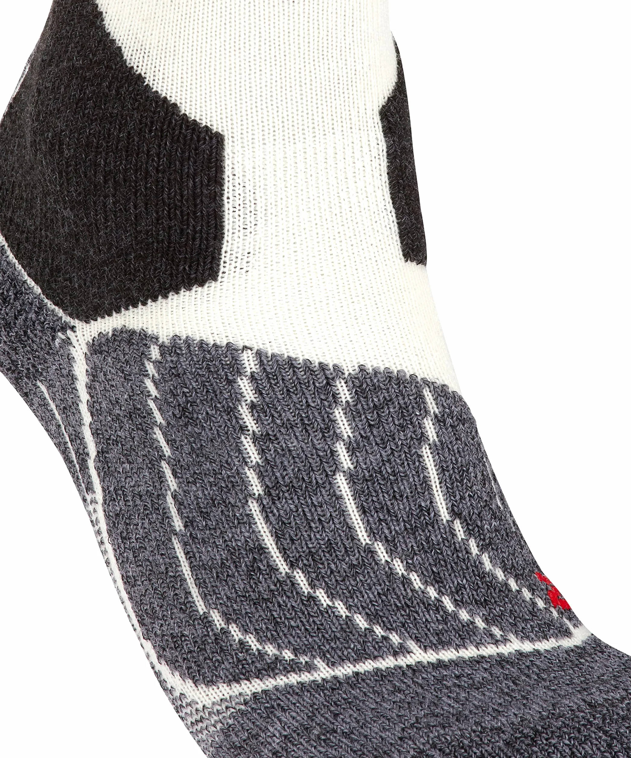 FALKE Kobiety Skarpety narciarskie SK1 Comfort W Kh Wełna Jedwab ciepłe grube 1 Para, Biały Off-White 2040, 37-38