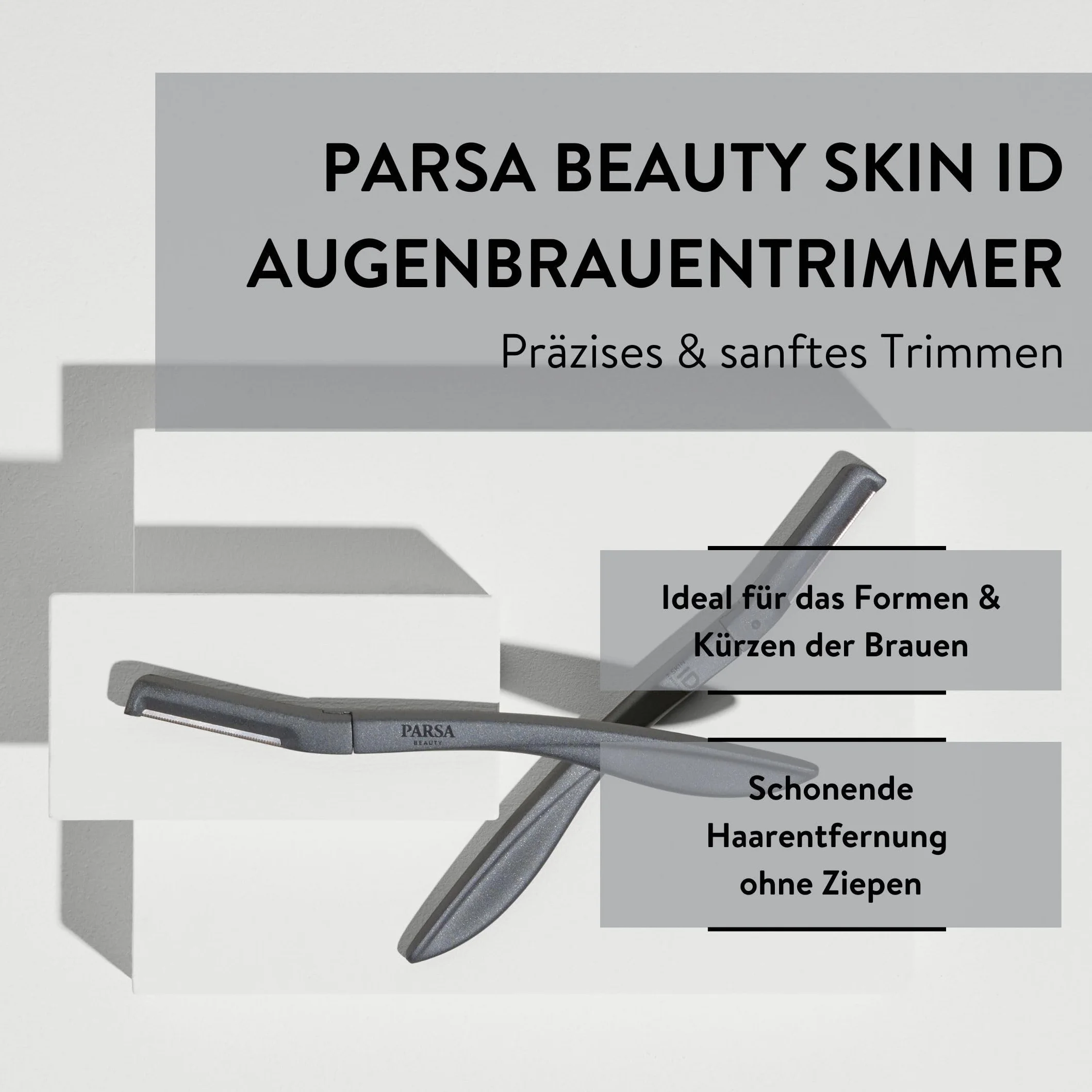 PARSA Beauty trymer do brwi z wymienną głowicą
